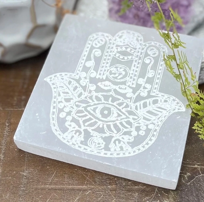 Selenit Taşından Stand (Büyük Kare)