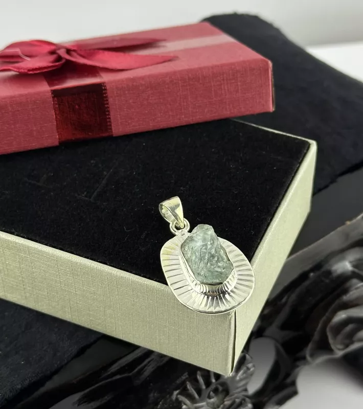 Akuamarin Kolye Ucu