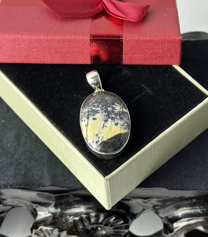 Tiffany Stone Gümüş Kolye Ucu