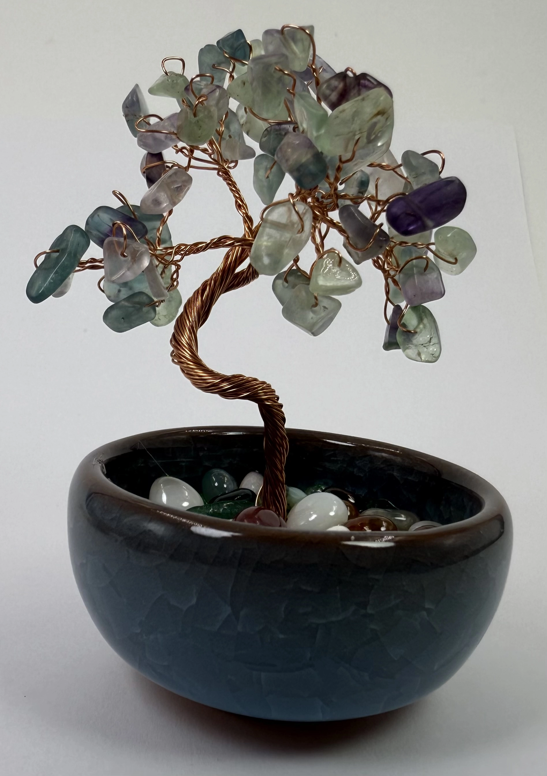 Florit Taşlı Hayat Ağacı Biblo