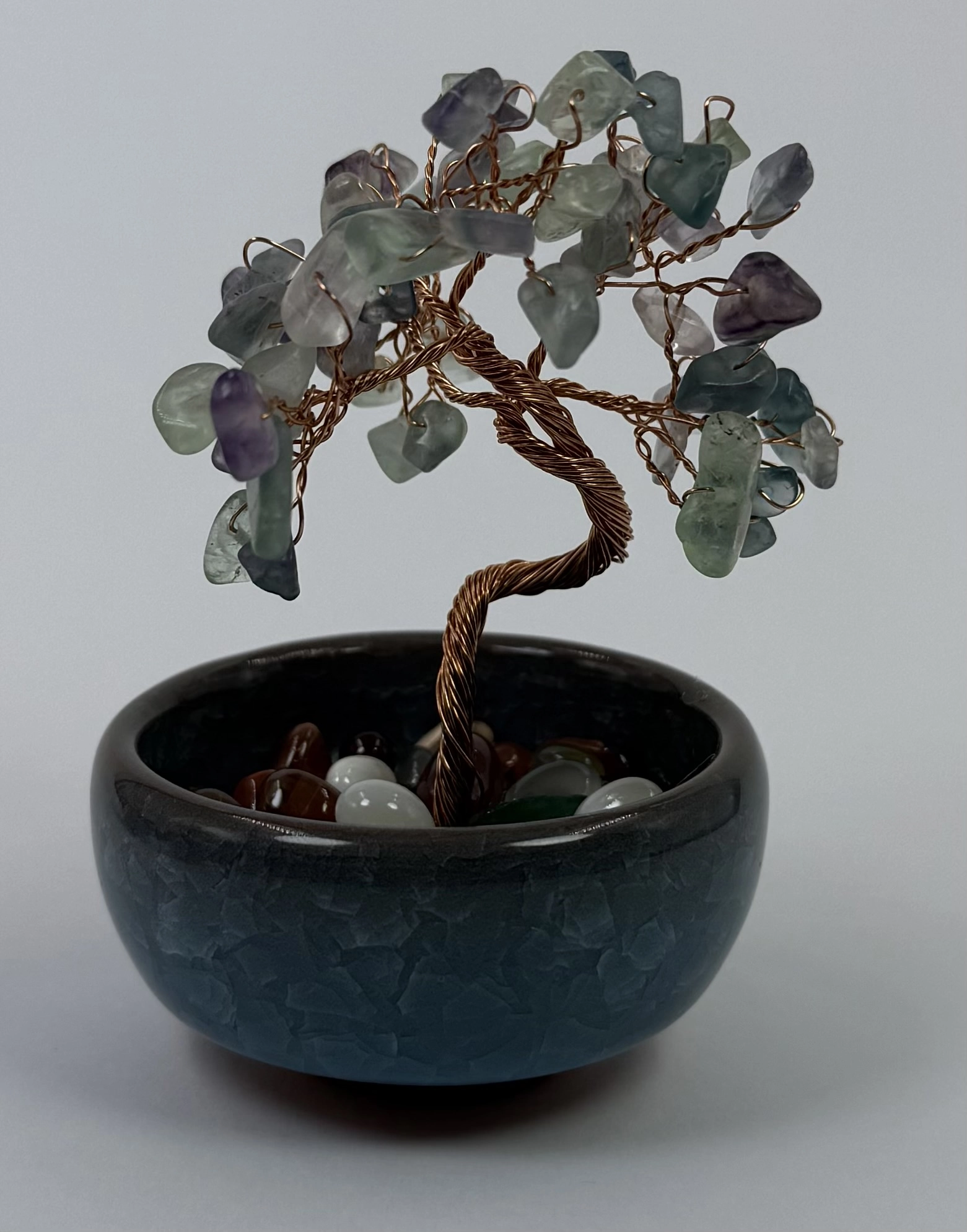 Florit Taşlı Hayat Ağacı Biblo