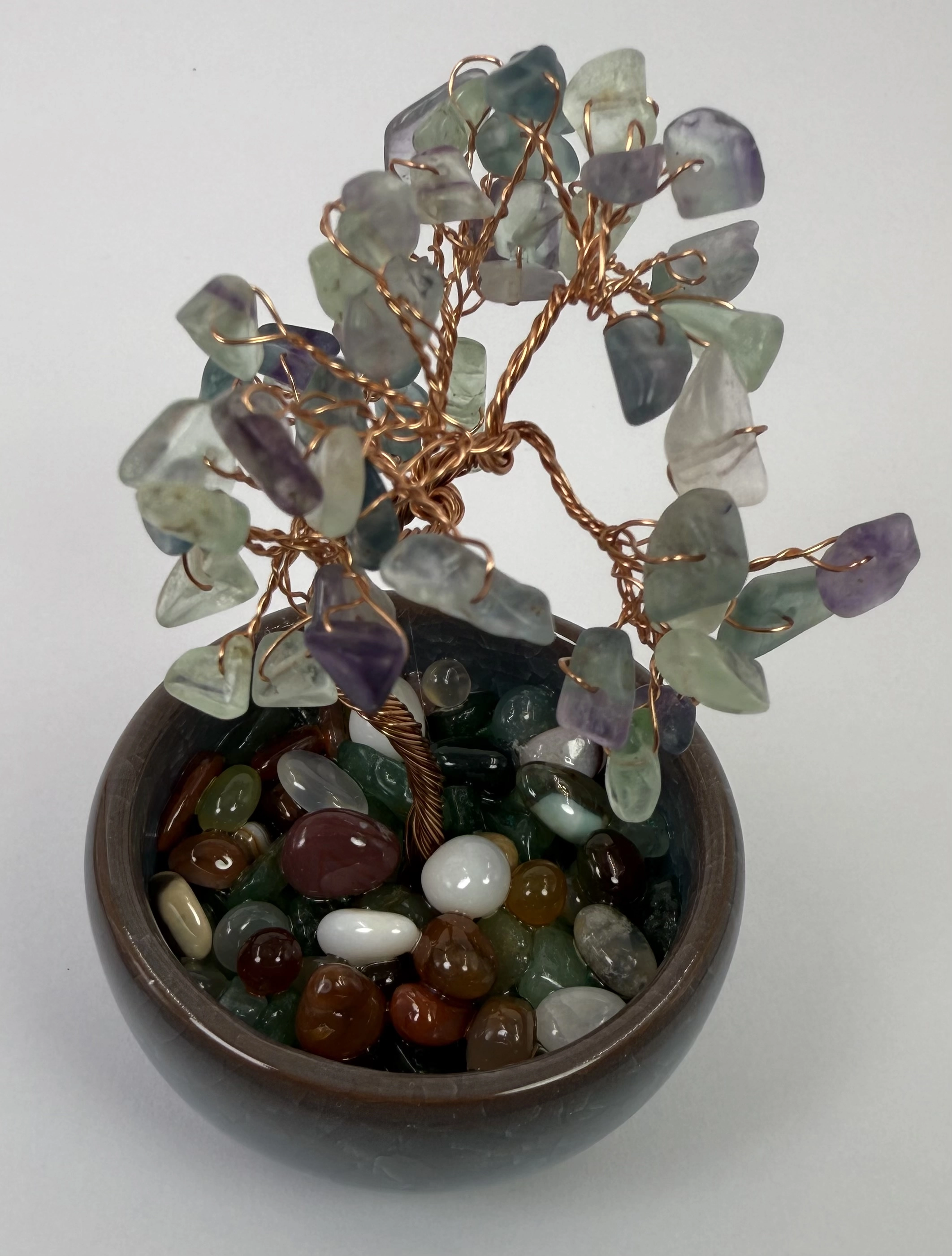 Florit Taşlı Hayat Ağacı Biblo