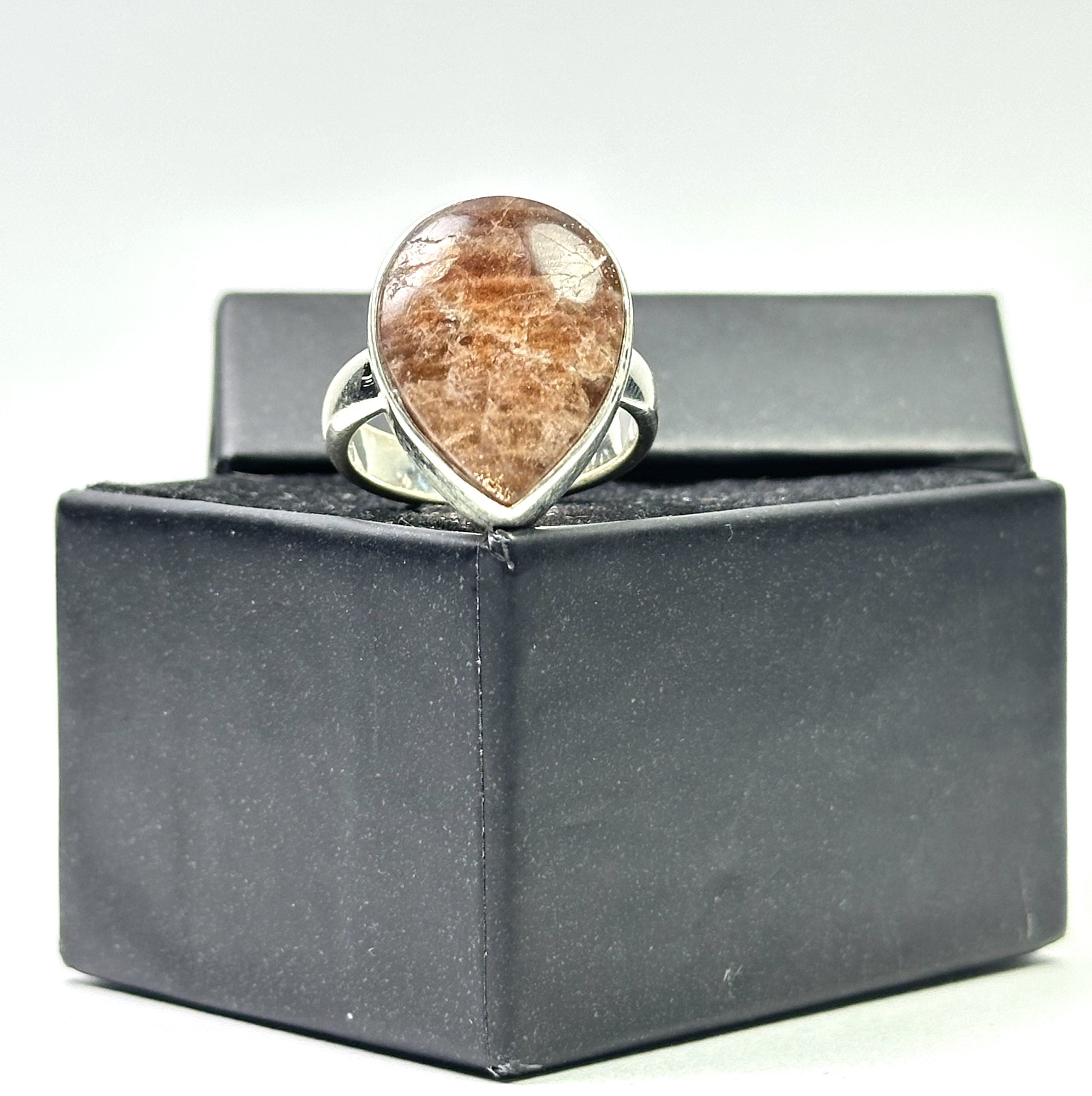 Güneş Taşı Gümüş Yüzük