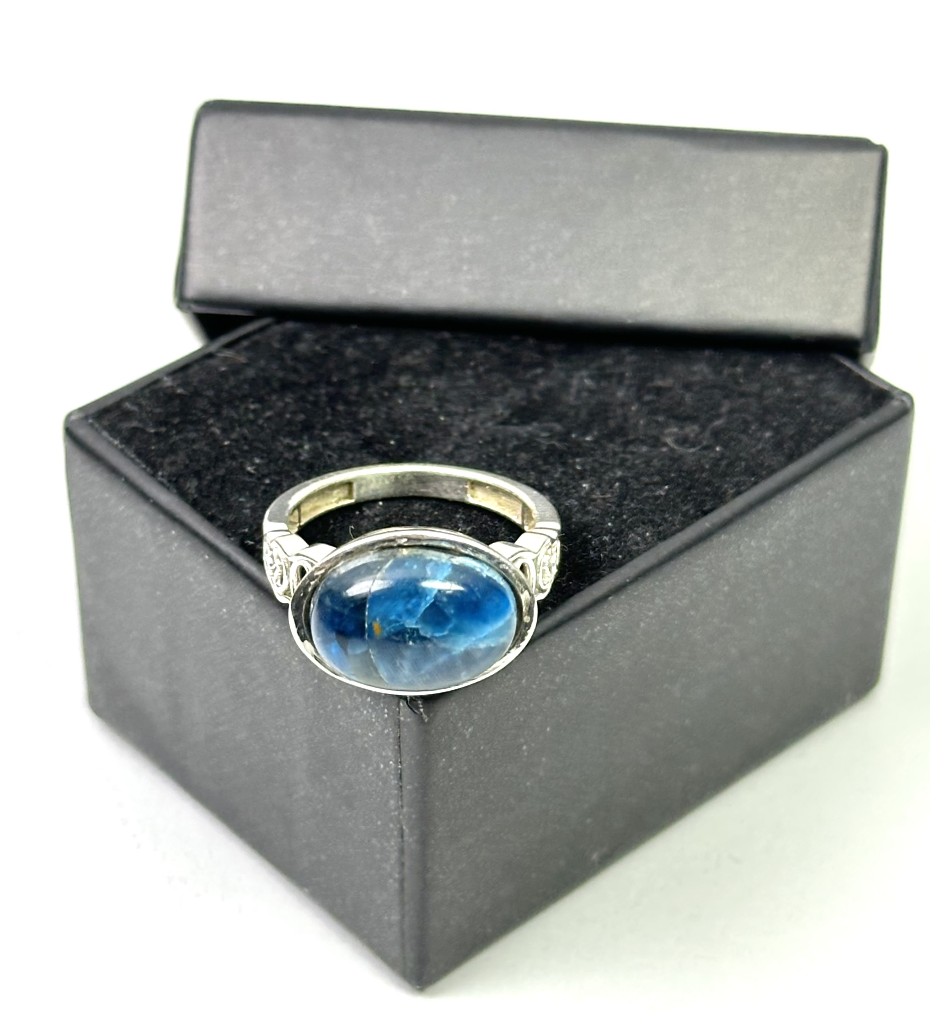 Apatit Gümüş Yüzük