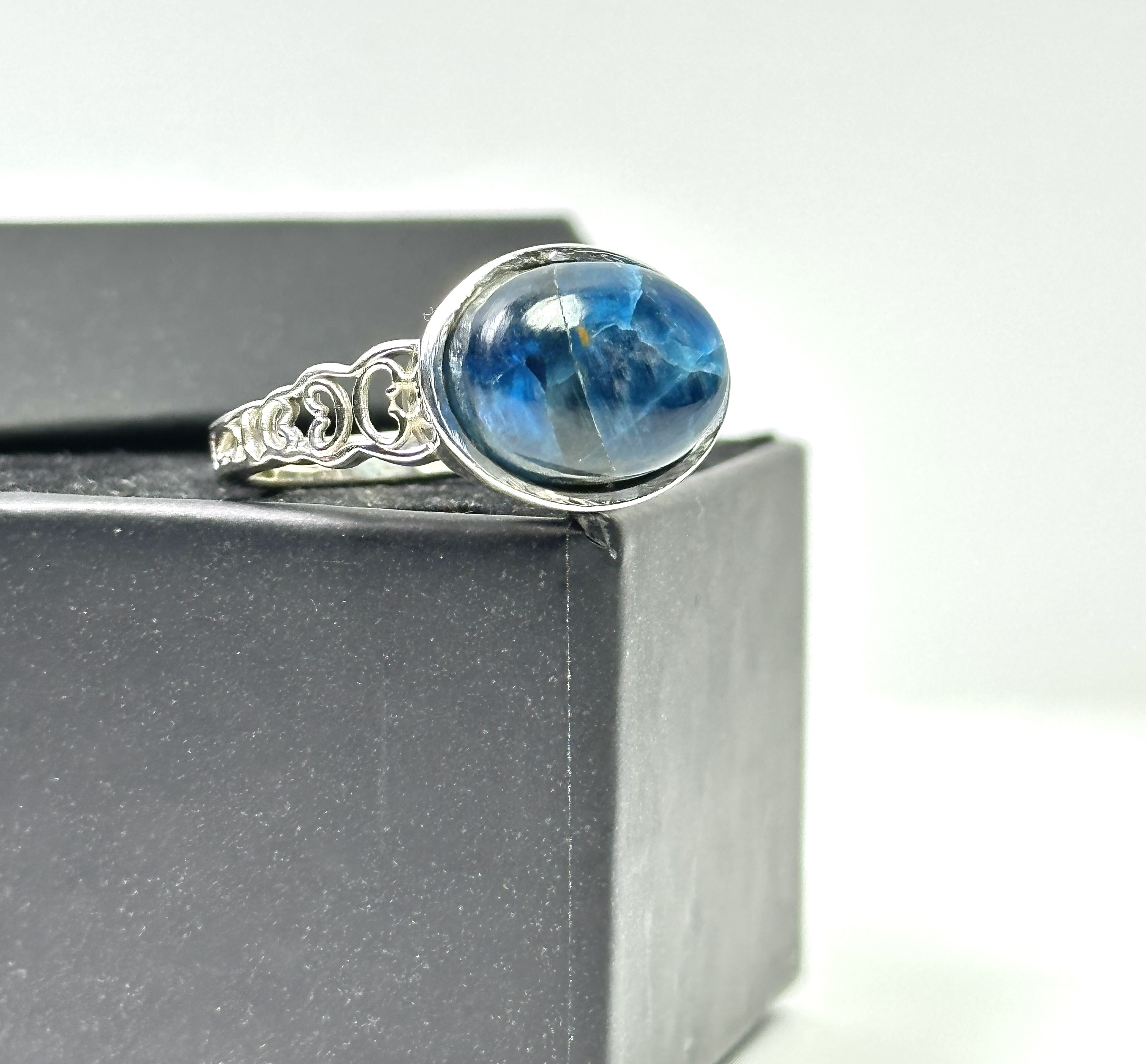 Apatit Gümüş Yüzük