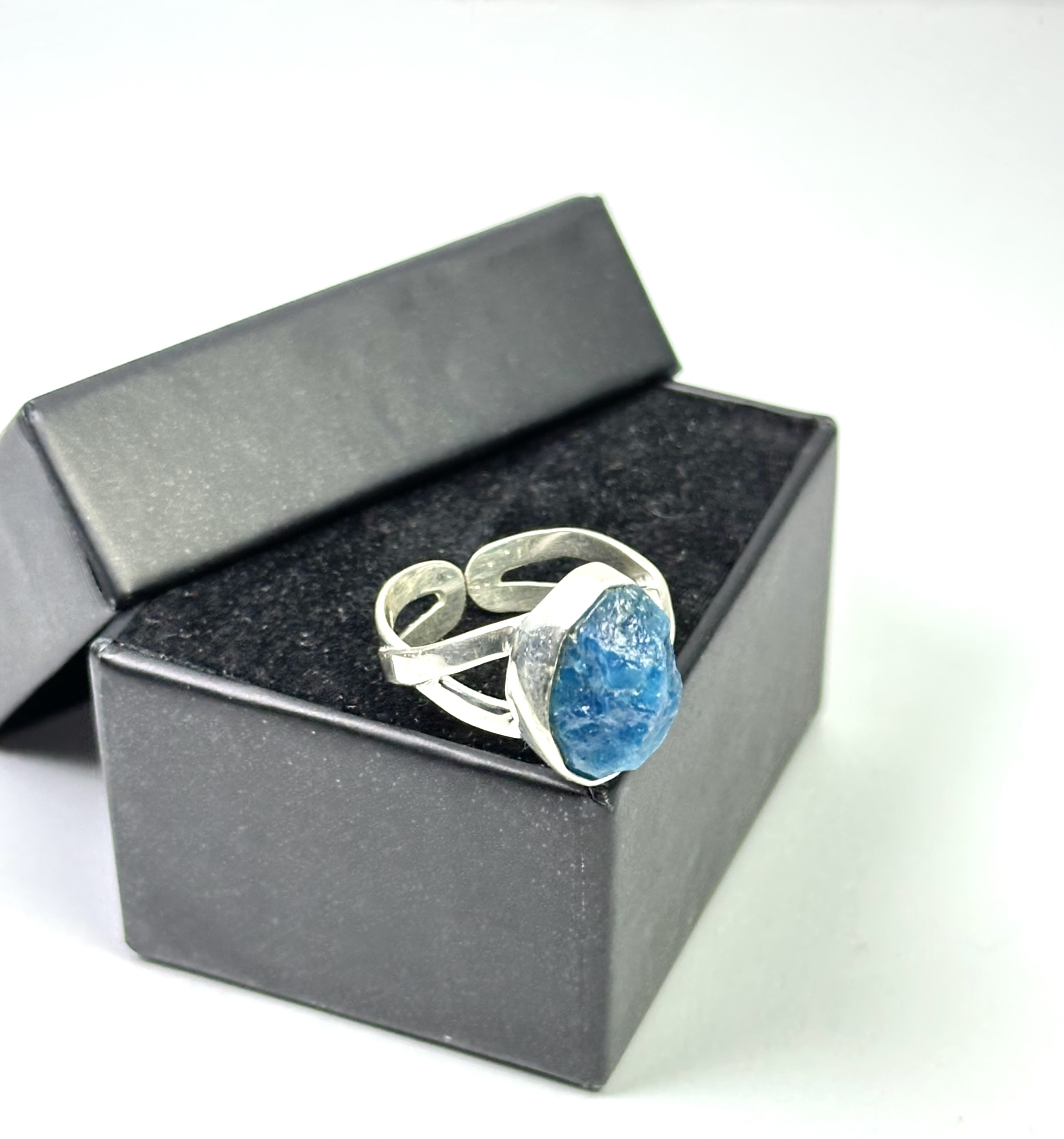 Apatit Gümüş Yüzük