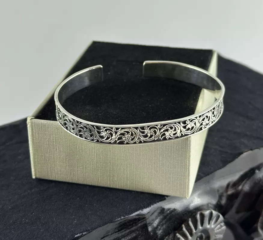 Bangle Gümüş Bilezik
