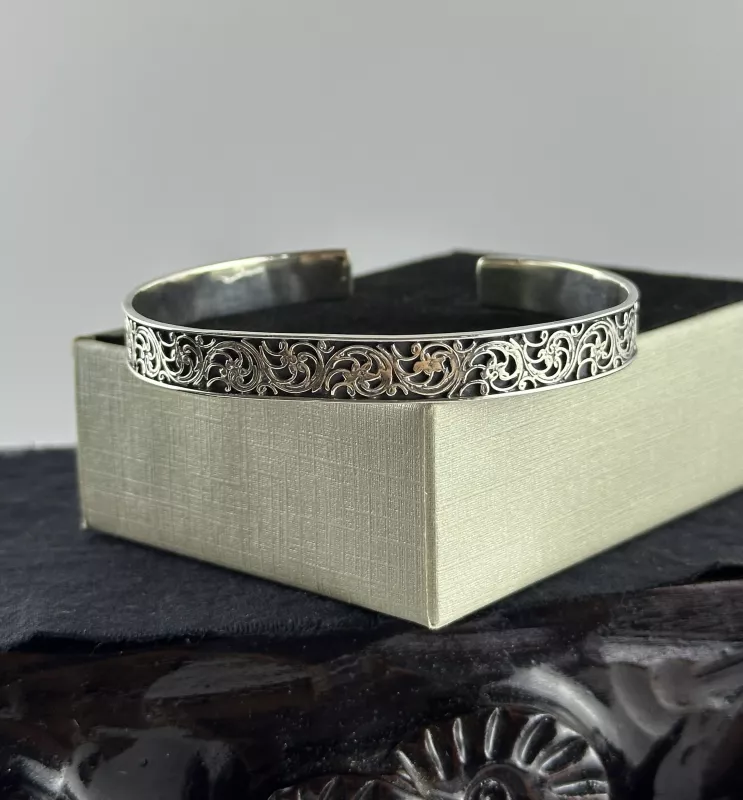 Bangle Gümüş Bilezik