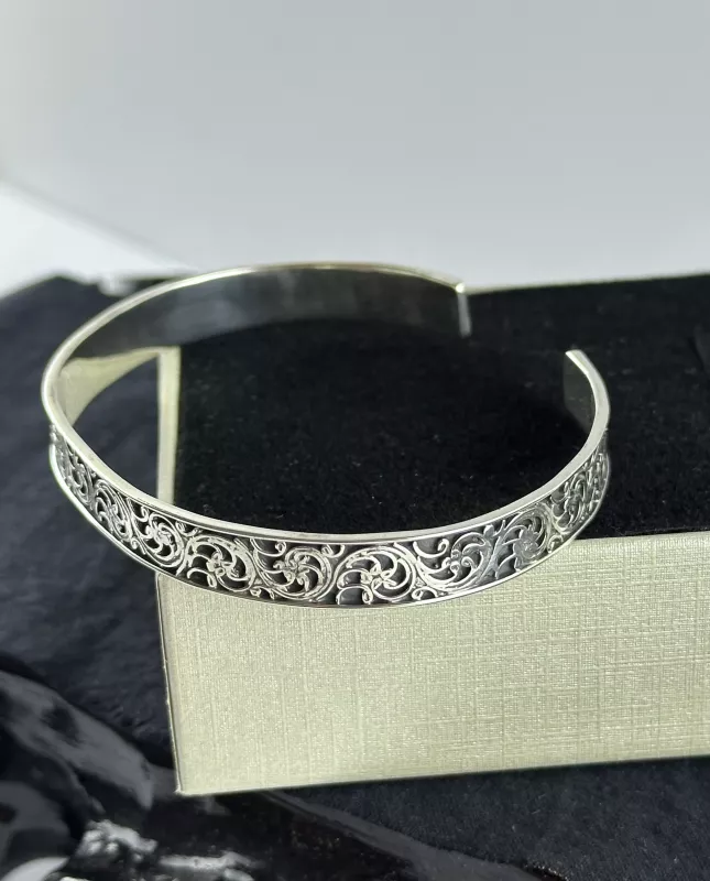 Bangle Gümüş Bilezik