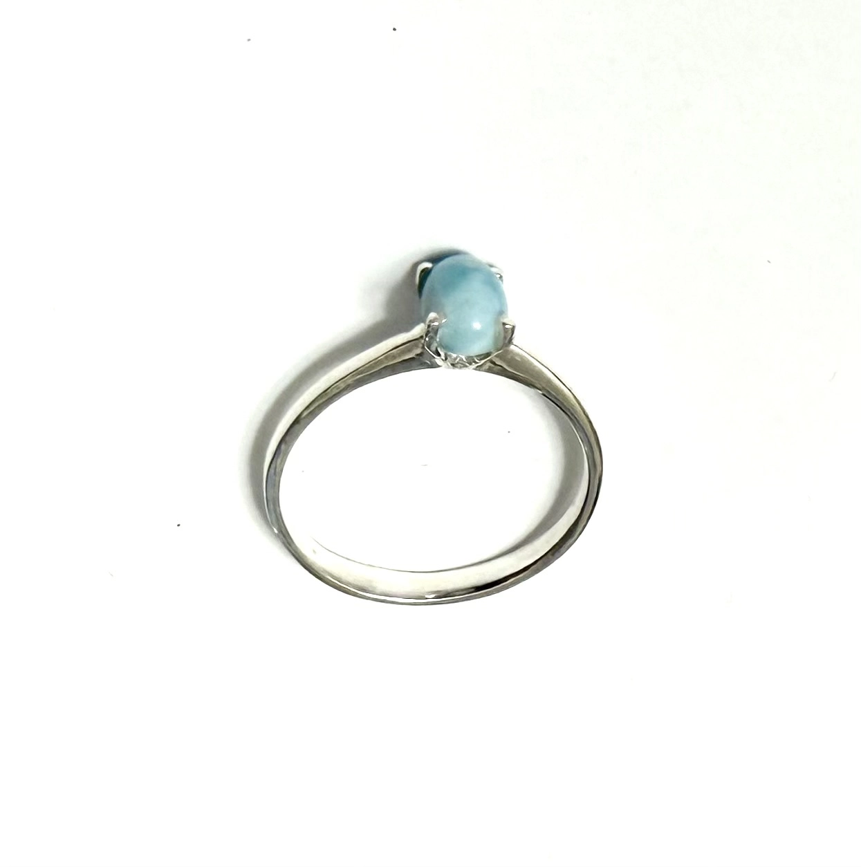 Larimar Taşlı Gümüş Yüzük
