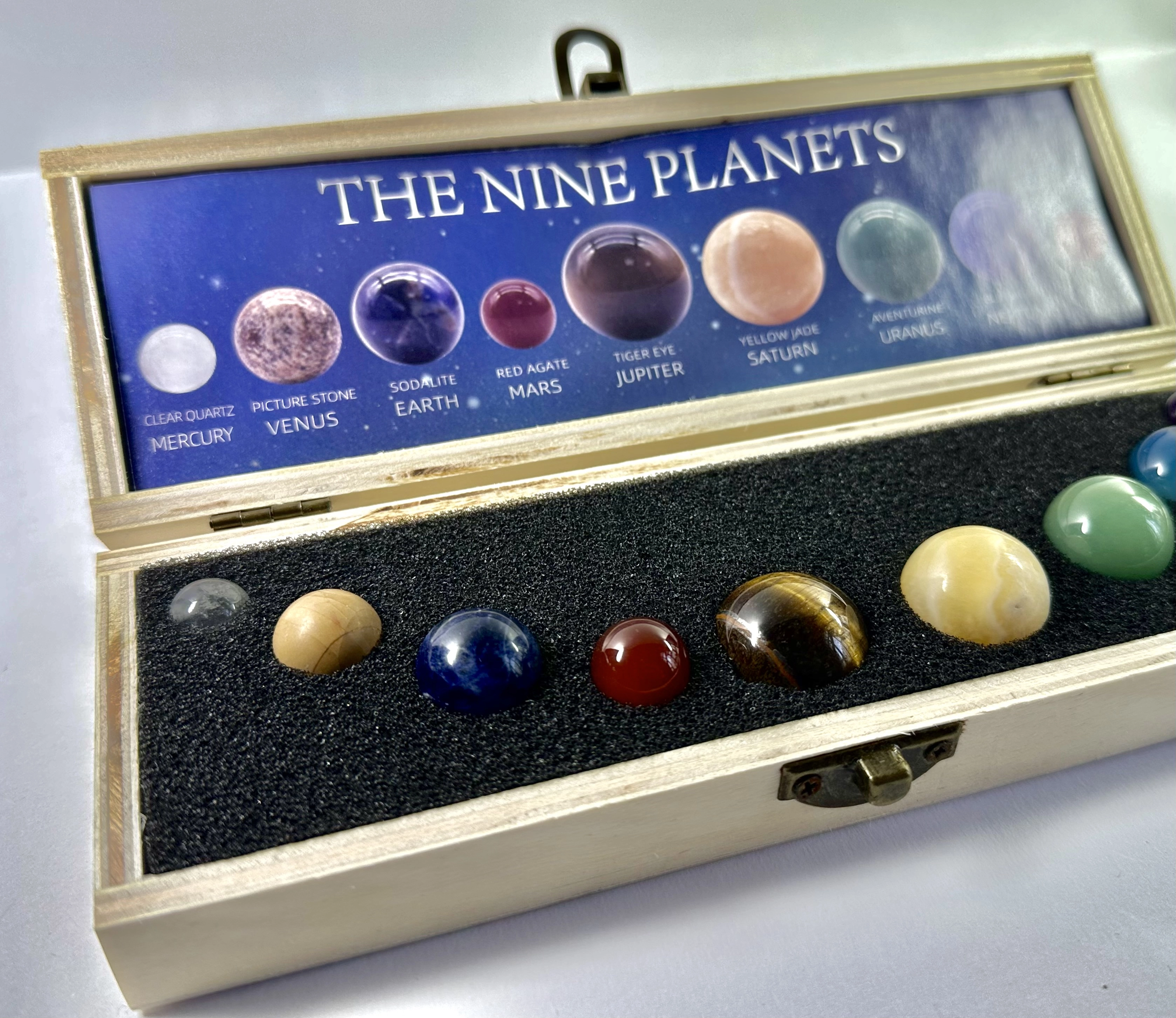 Doğal Taş Koleksiyon Kutusu (Gezegenler)