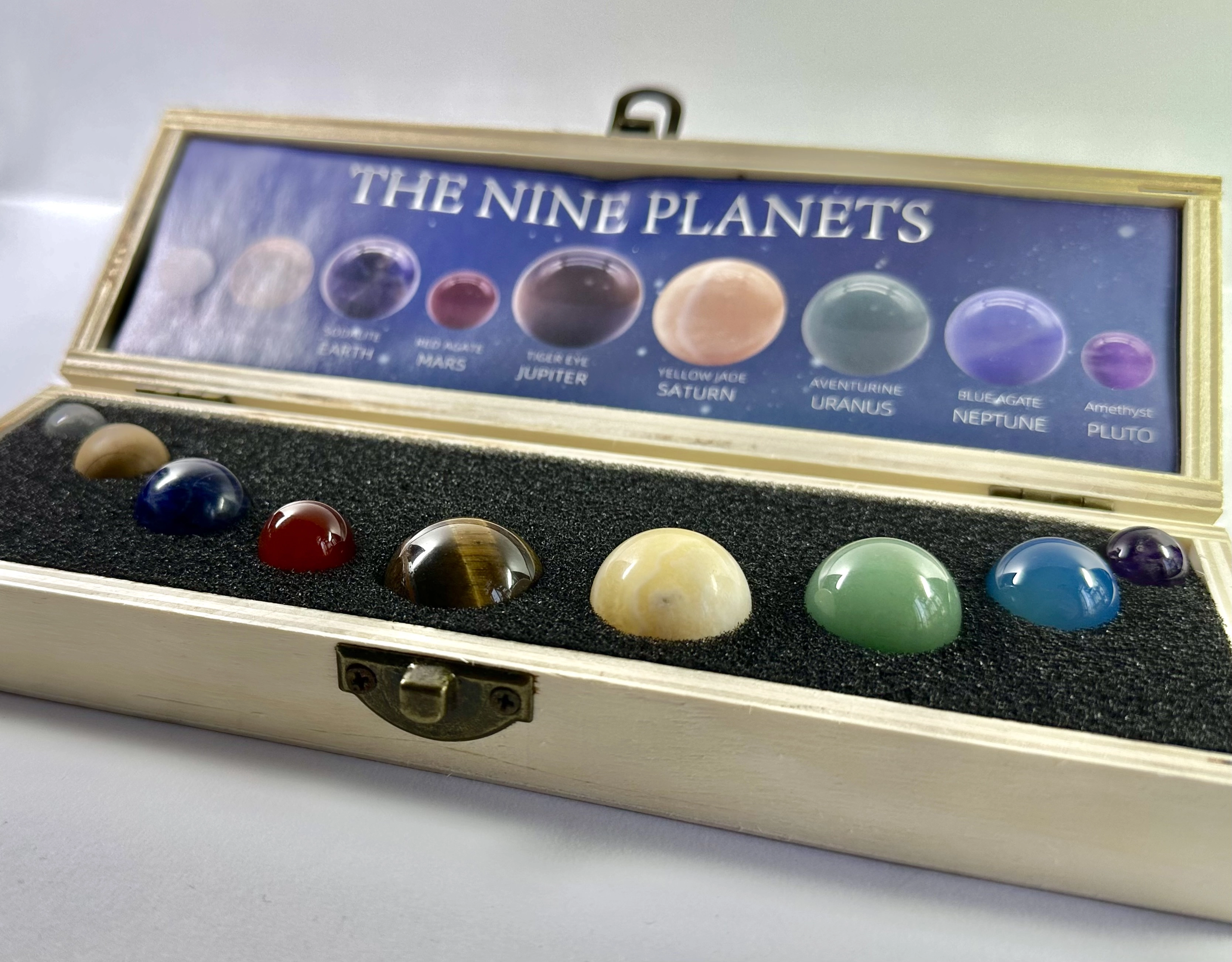 Doğal Taş Koleksiyon Kutusu (Gezegenler)