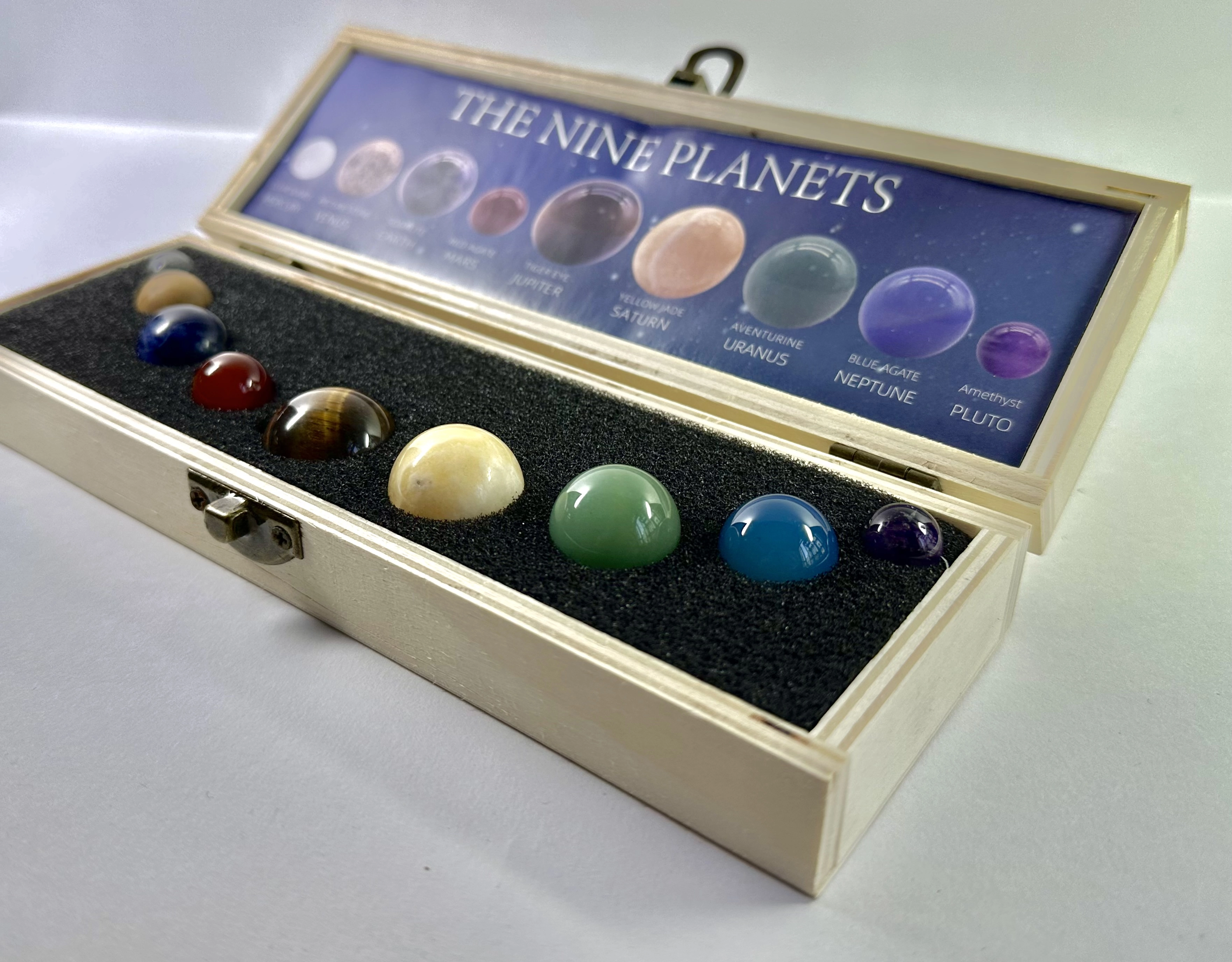 Doğal Taş Koleksiyon Kutusu (Gezegenler)