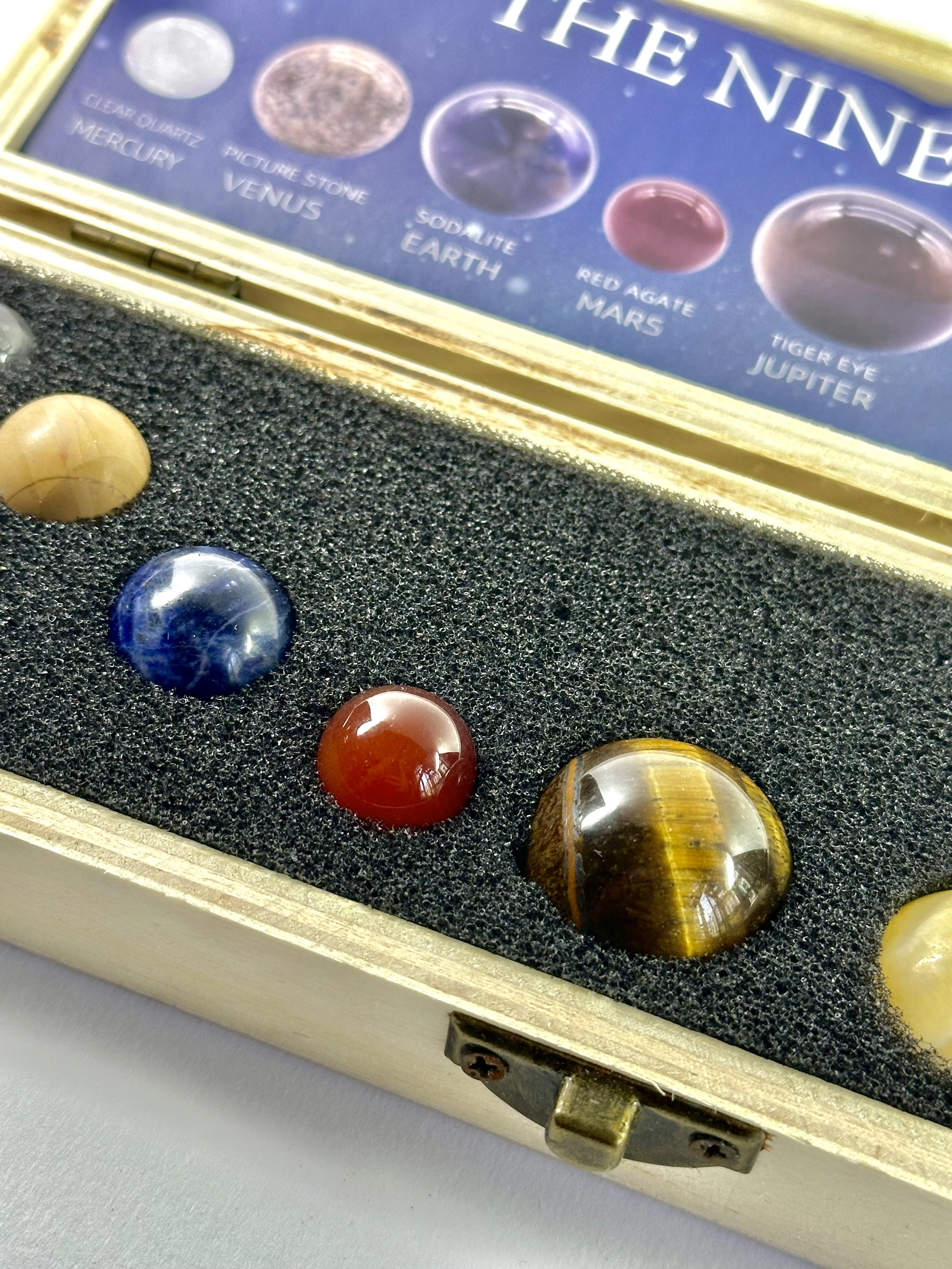 Doğal Taş Koleksiyon Kutusu (Gezegenler)
