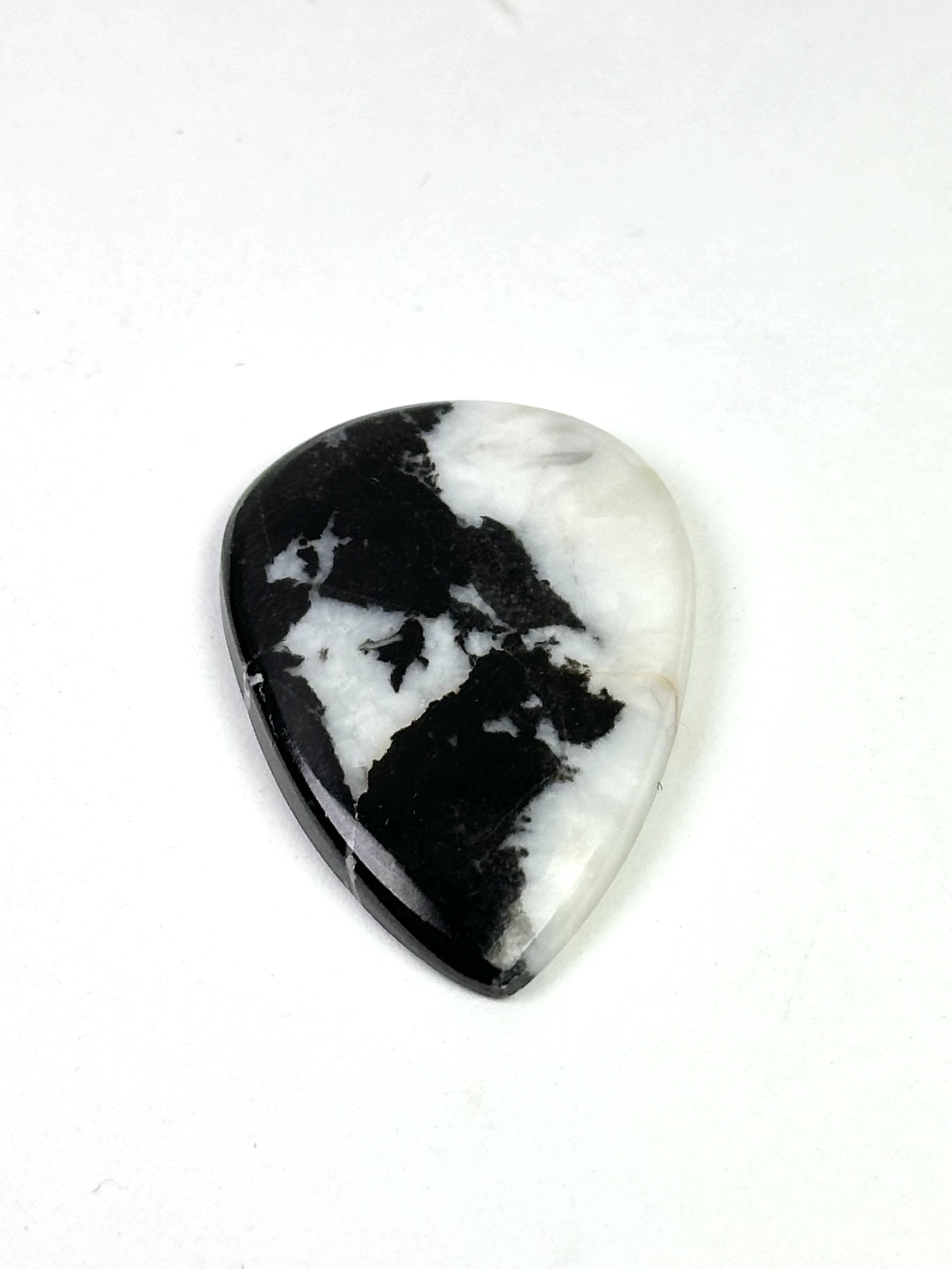 Zebra Jasper Taşından Kaboşon