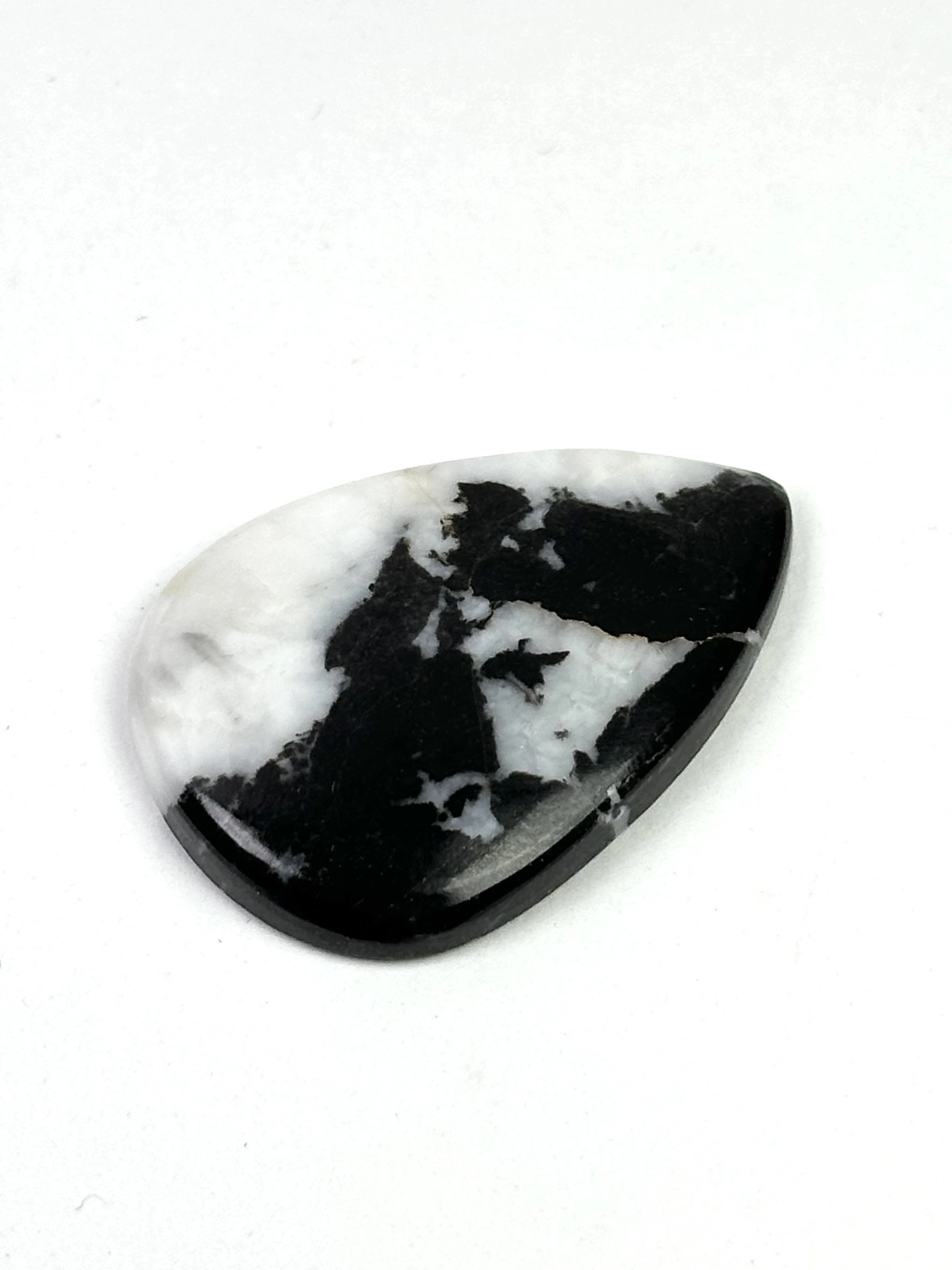 Zebra Jasper Taşından Kaboşon