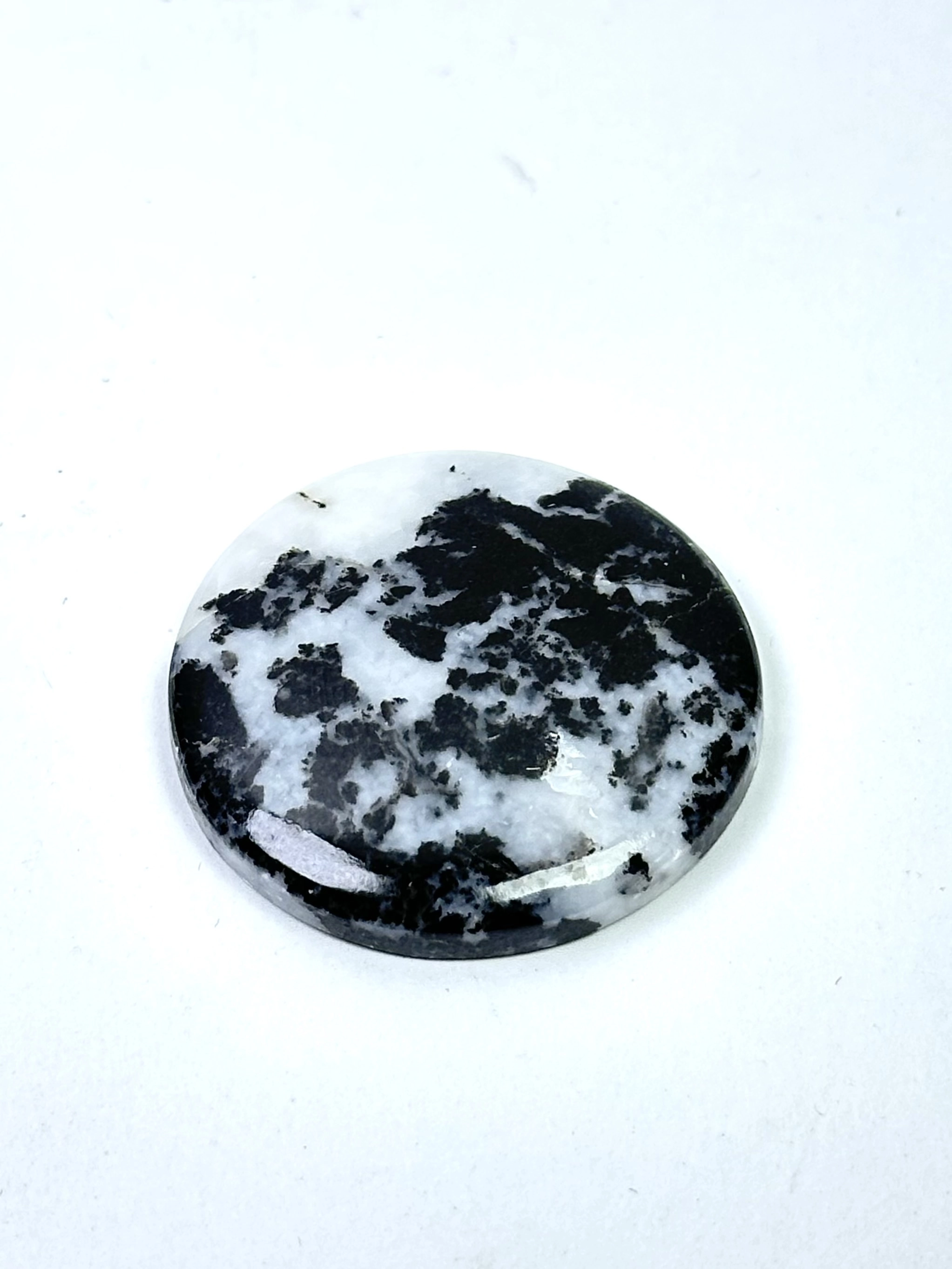Zebra Jasper Taşından Kaboşon