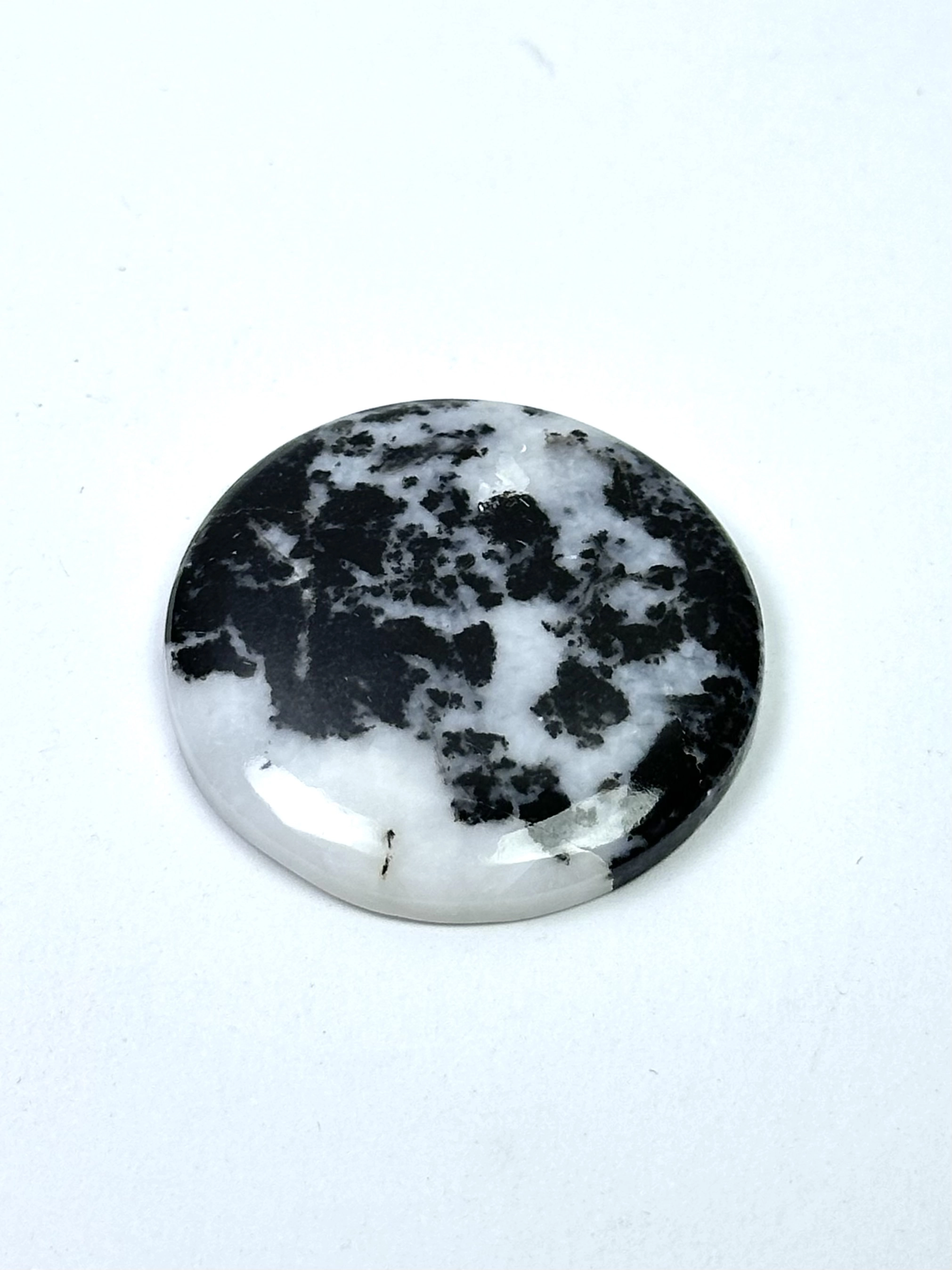 Zebra Jasper Taşından Kaboşon