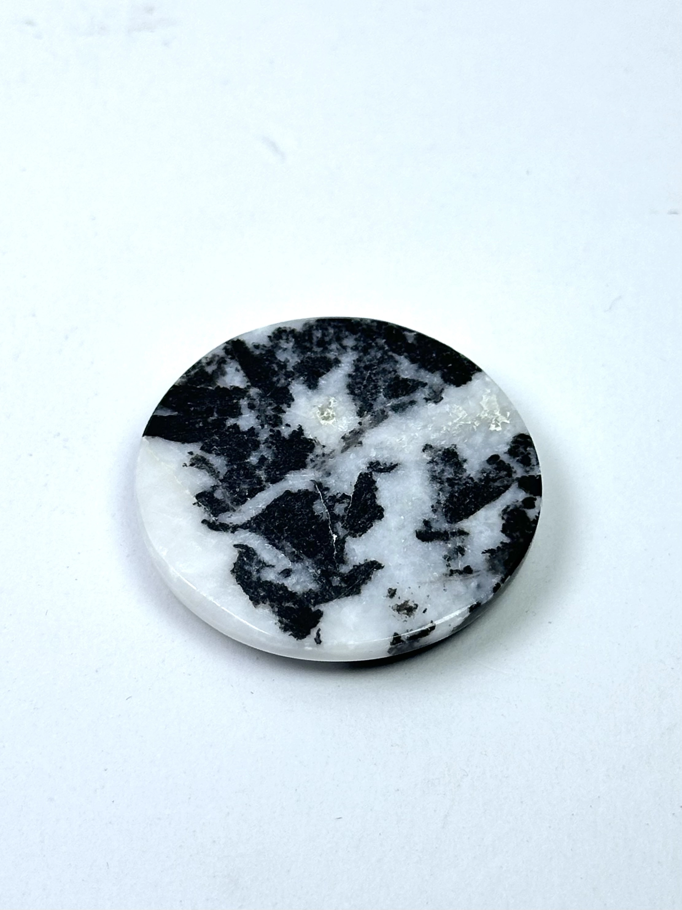 Zebra Jasper Taşından Kaboşon