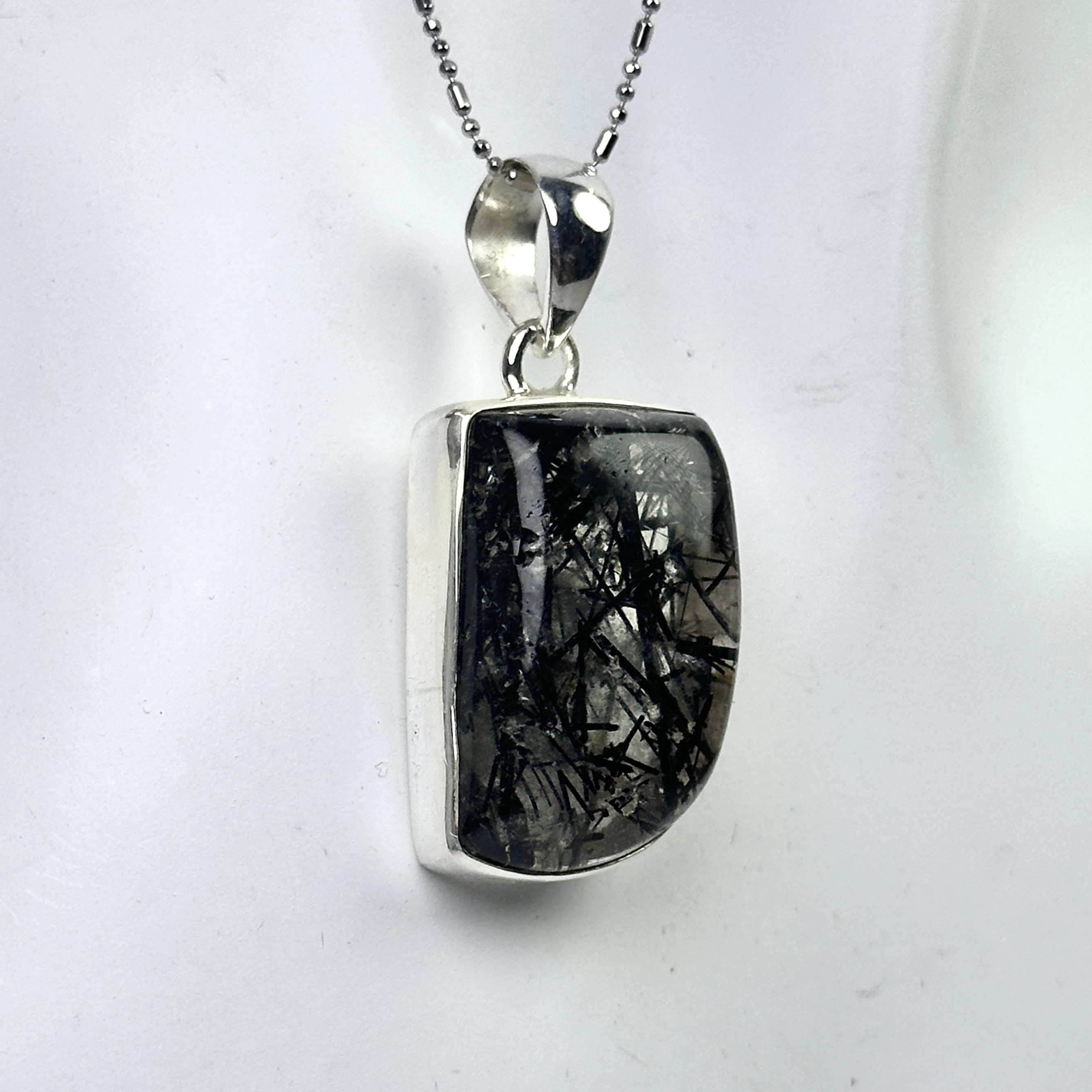 Rutilli Kuvars Kolye Ucu