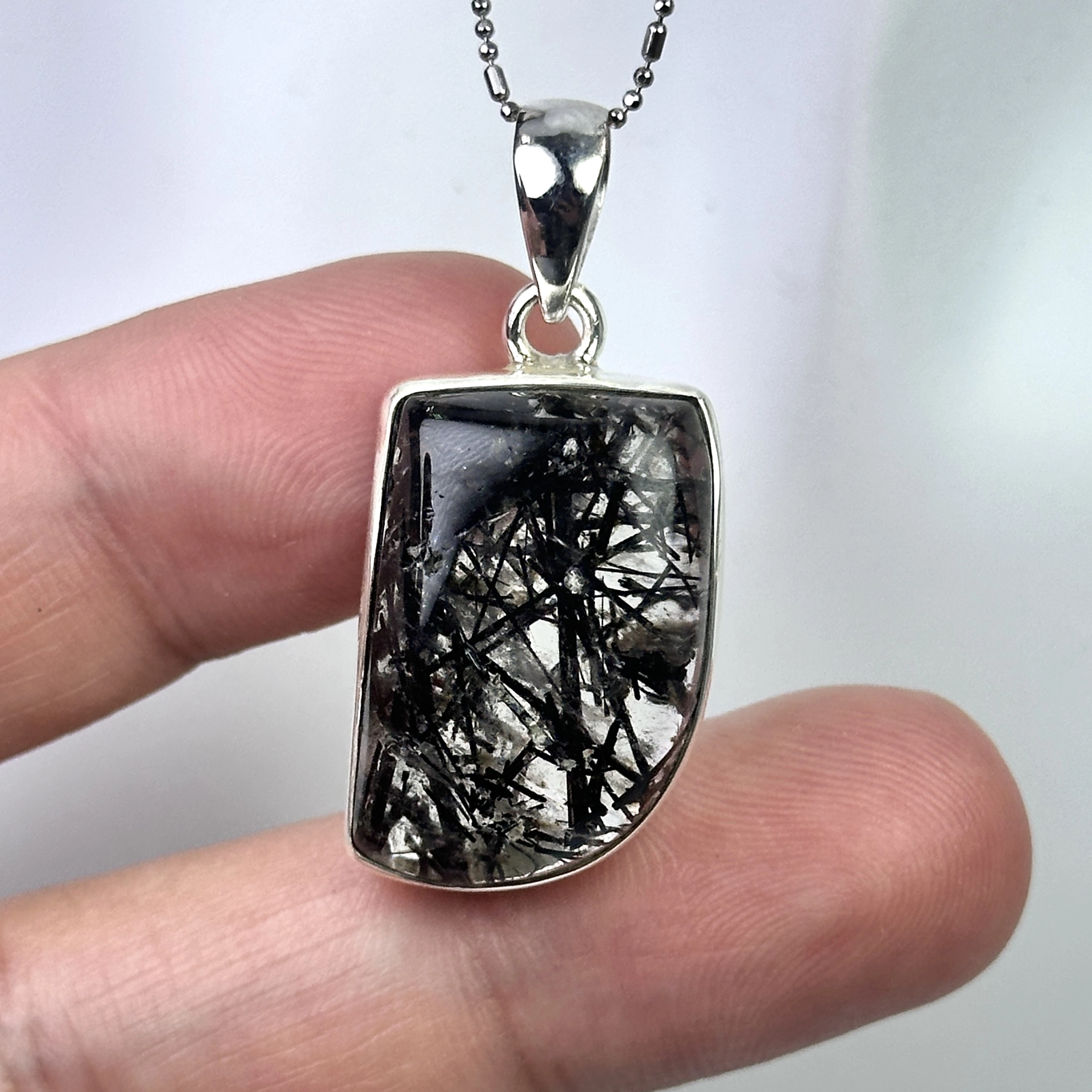 Rutilli Kuvars Kolye Ucu