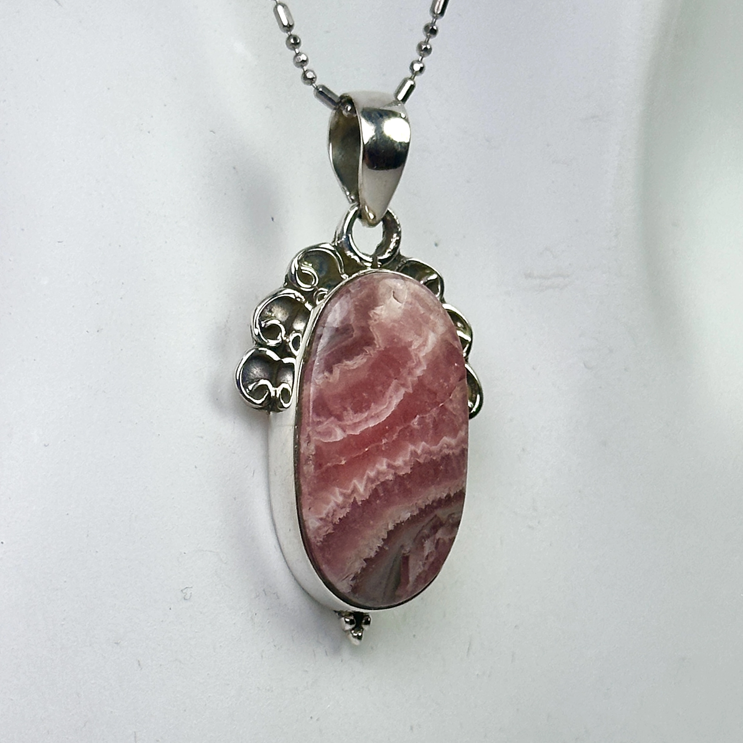 Rodokrozit Kolye Ucu