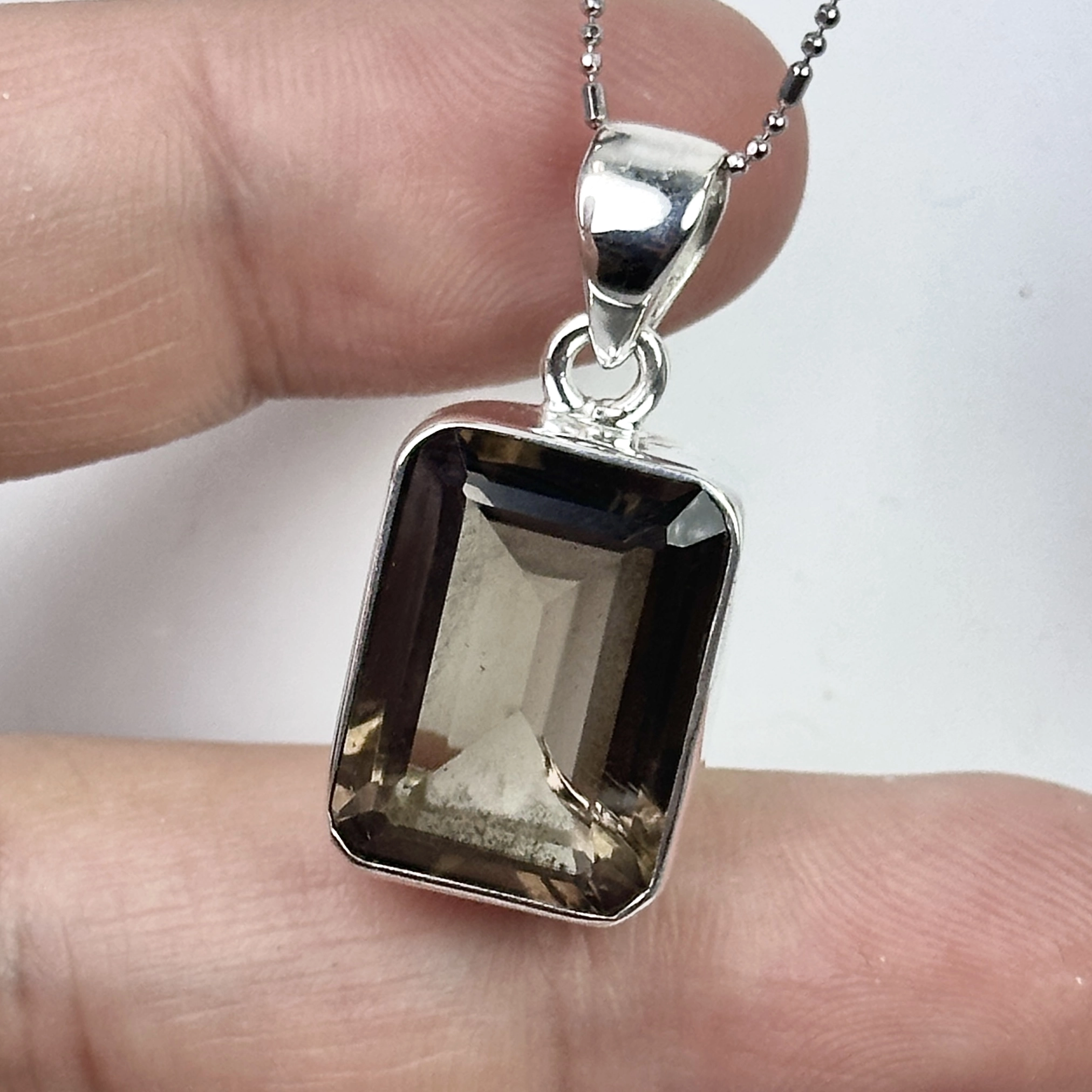 Dumanlı Kuvars Kolye Ucu