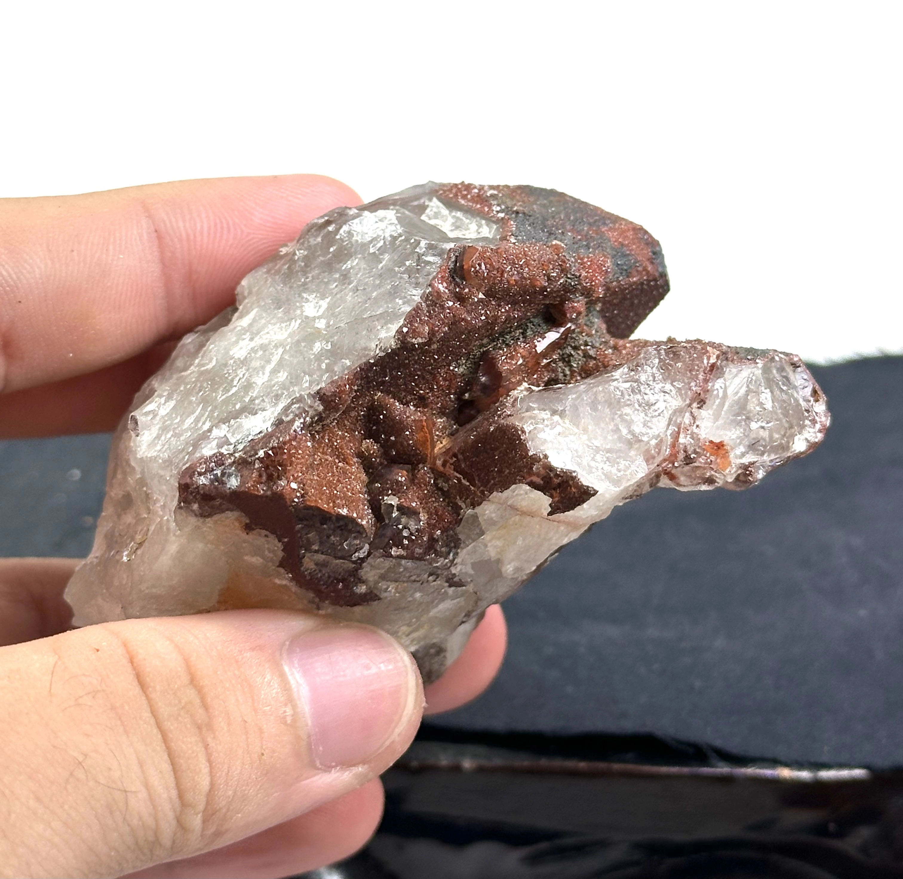 Hematitli Kuvars Kütle (Kızıl Kuvars)