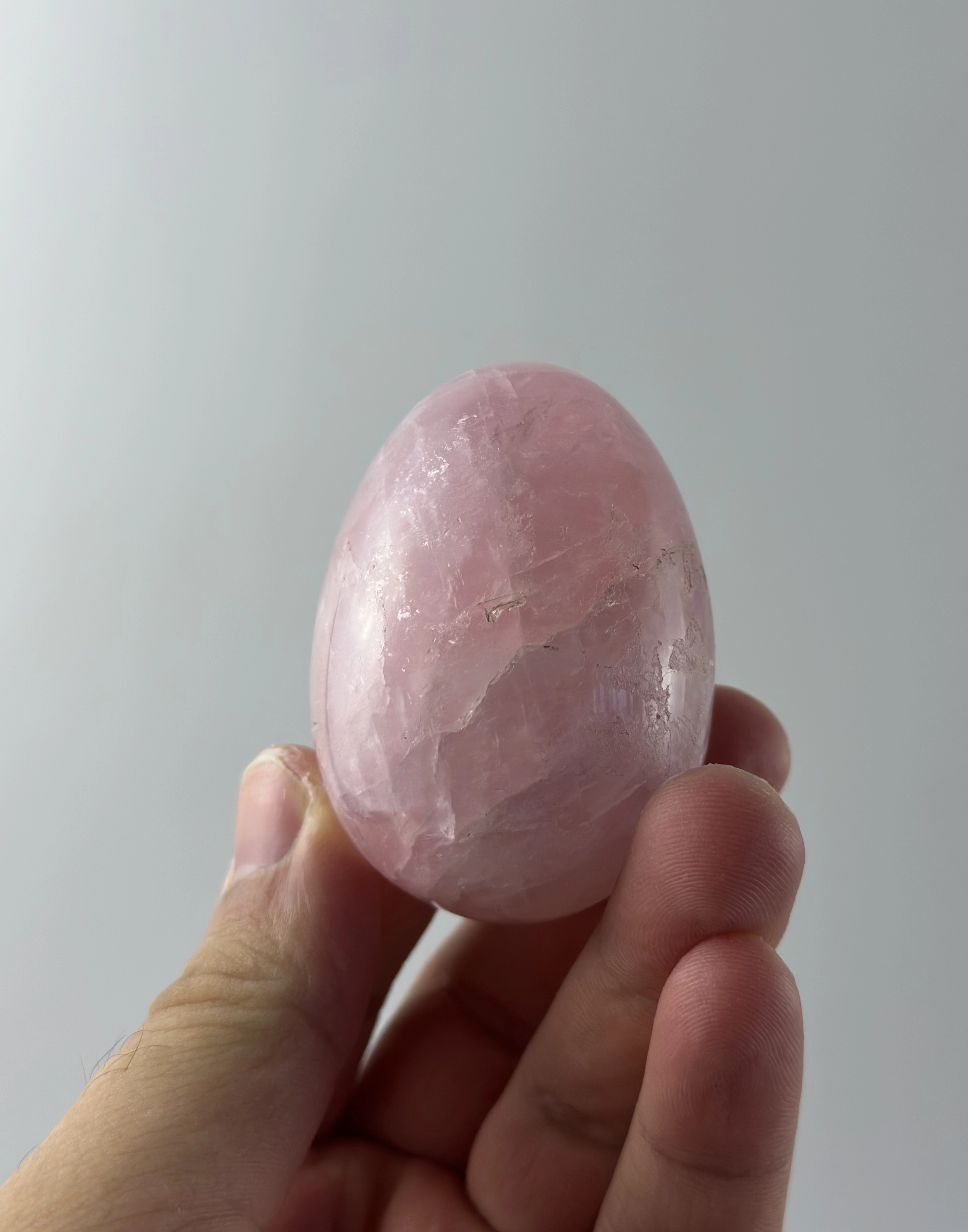  Pembe Kuvars Yumurta