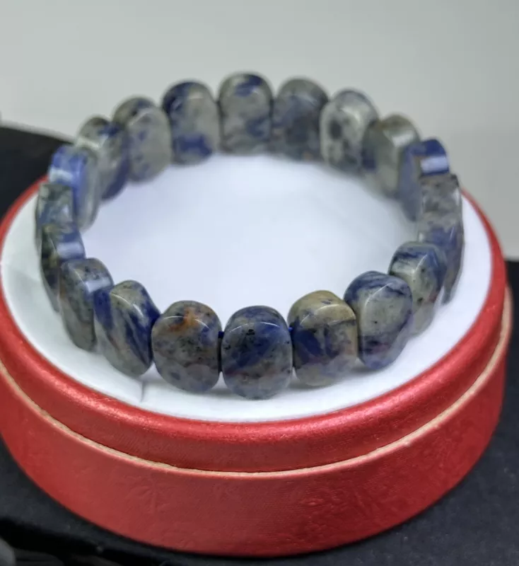 Sodalit Taşından Rolex Bileklik