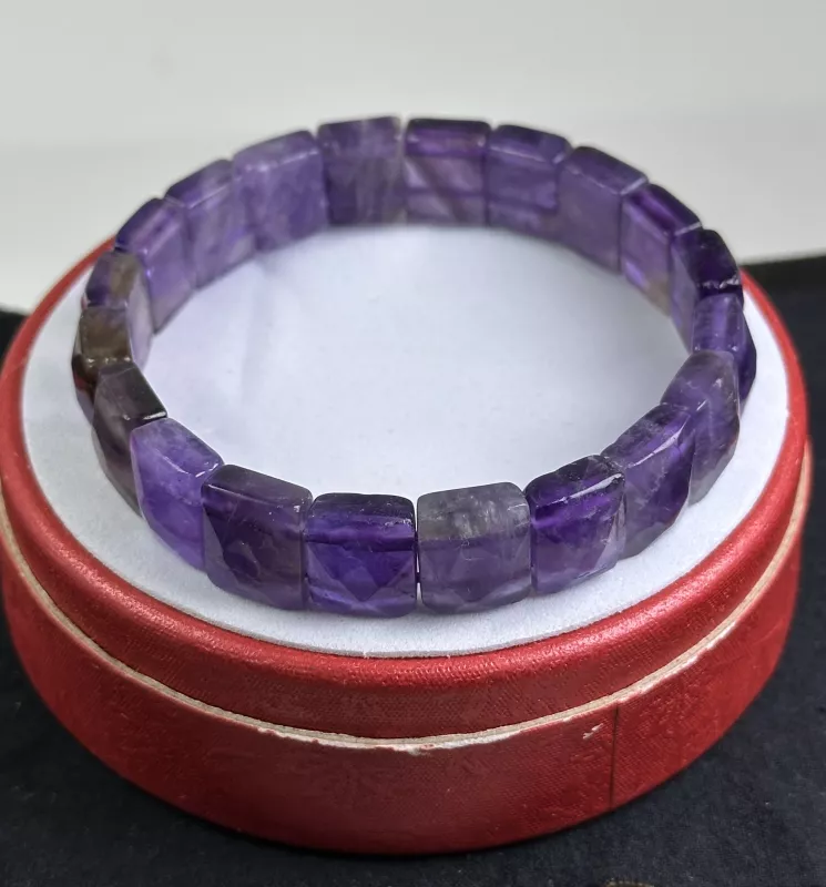 Ametist Taşından Rolex Bileklik