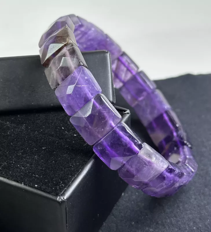 Ametist Taşından Rolex Bileklik