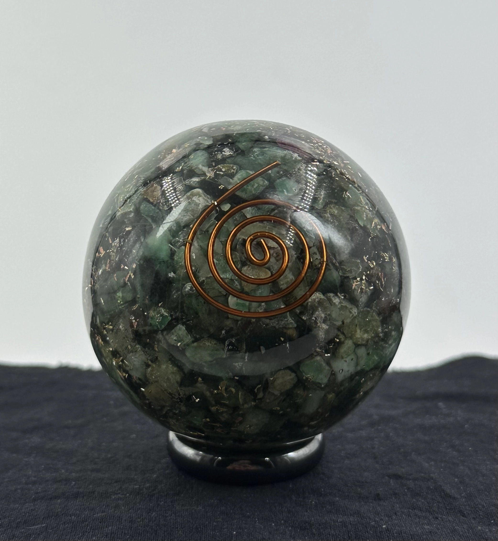 Zümrüt Orgonit Küre