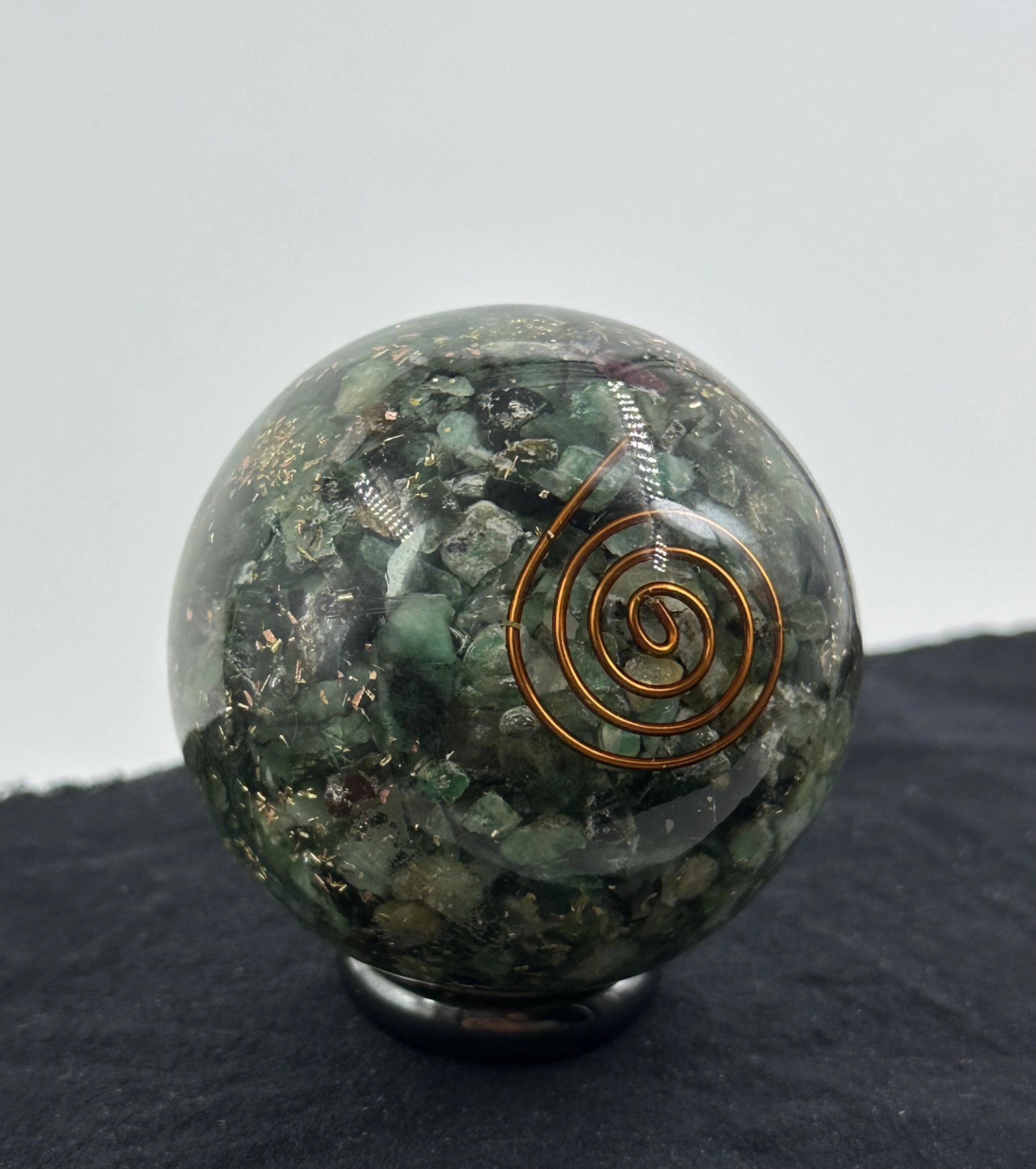 Zümrüt Orgonit Küre