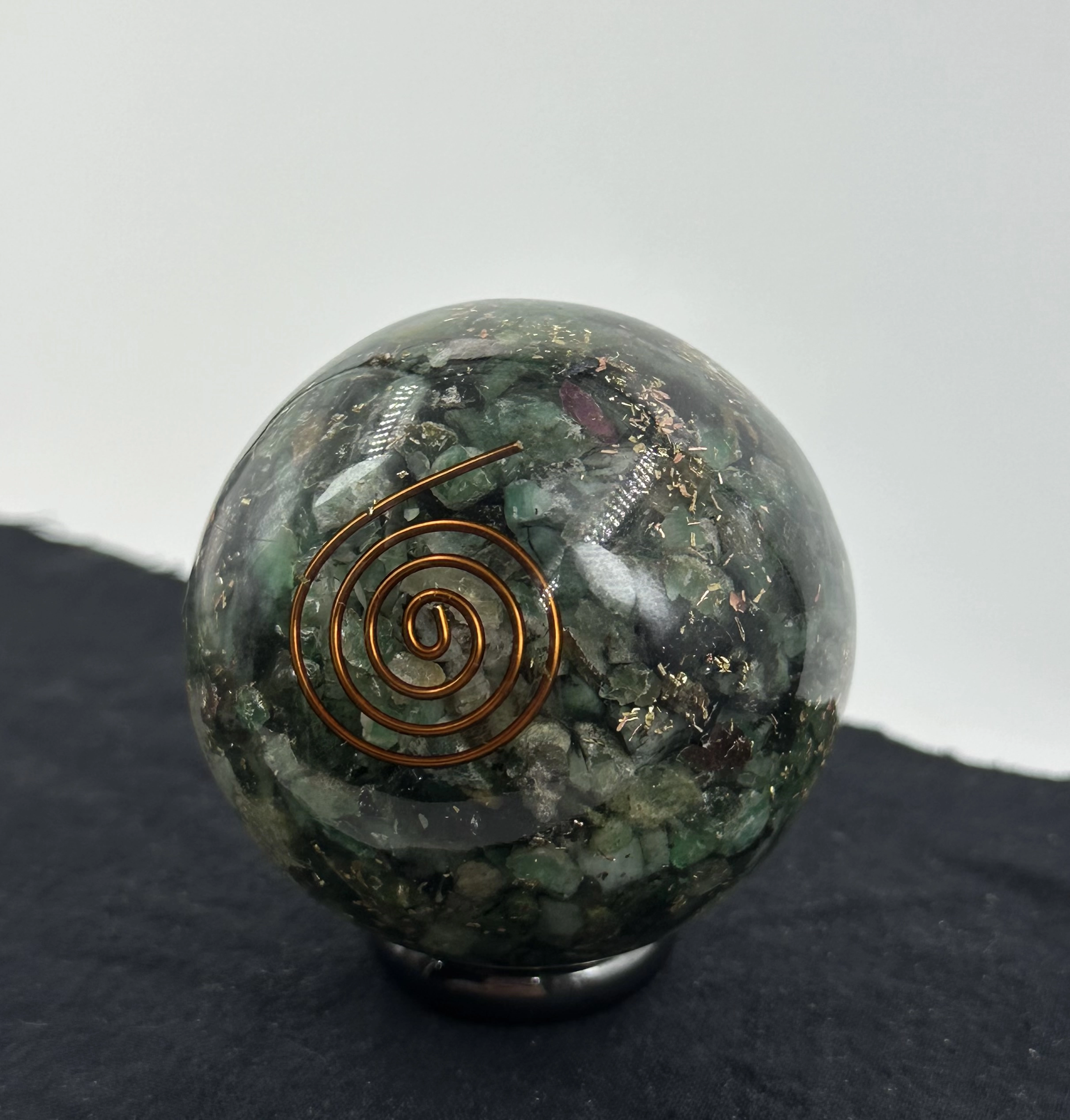 Zümrüt Orgonit Küre