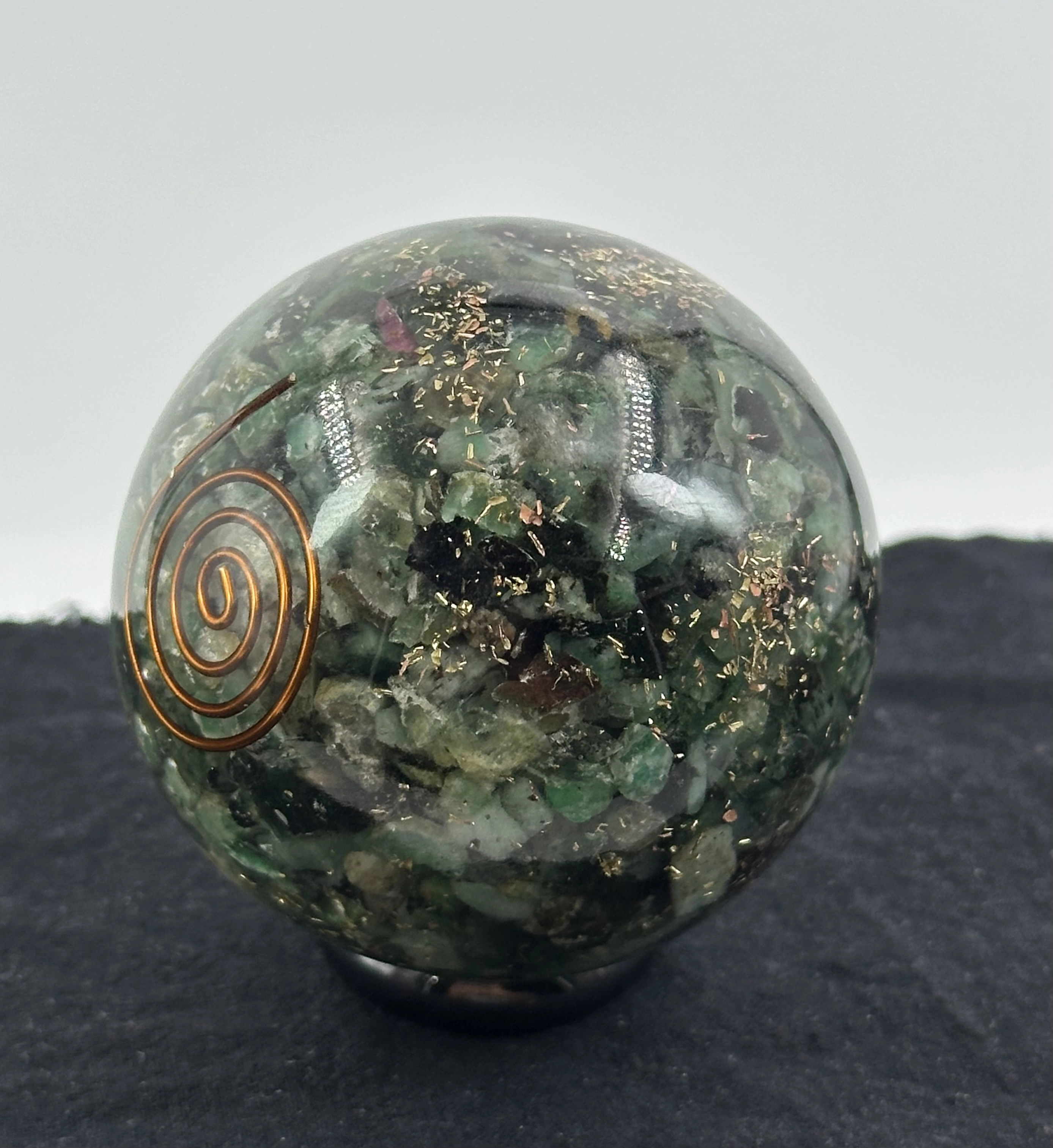 Zümrüt Orgonit Küre