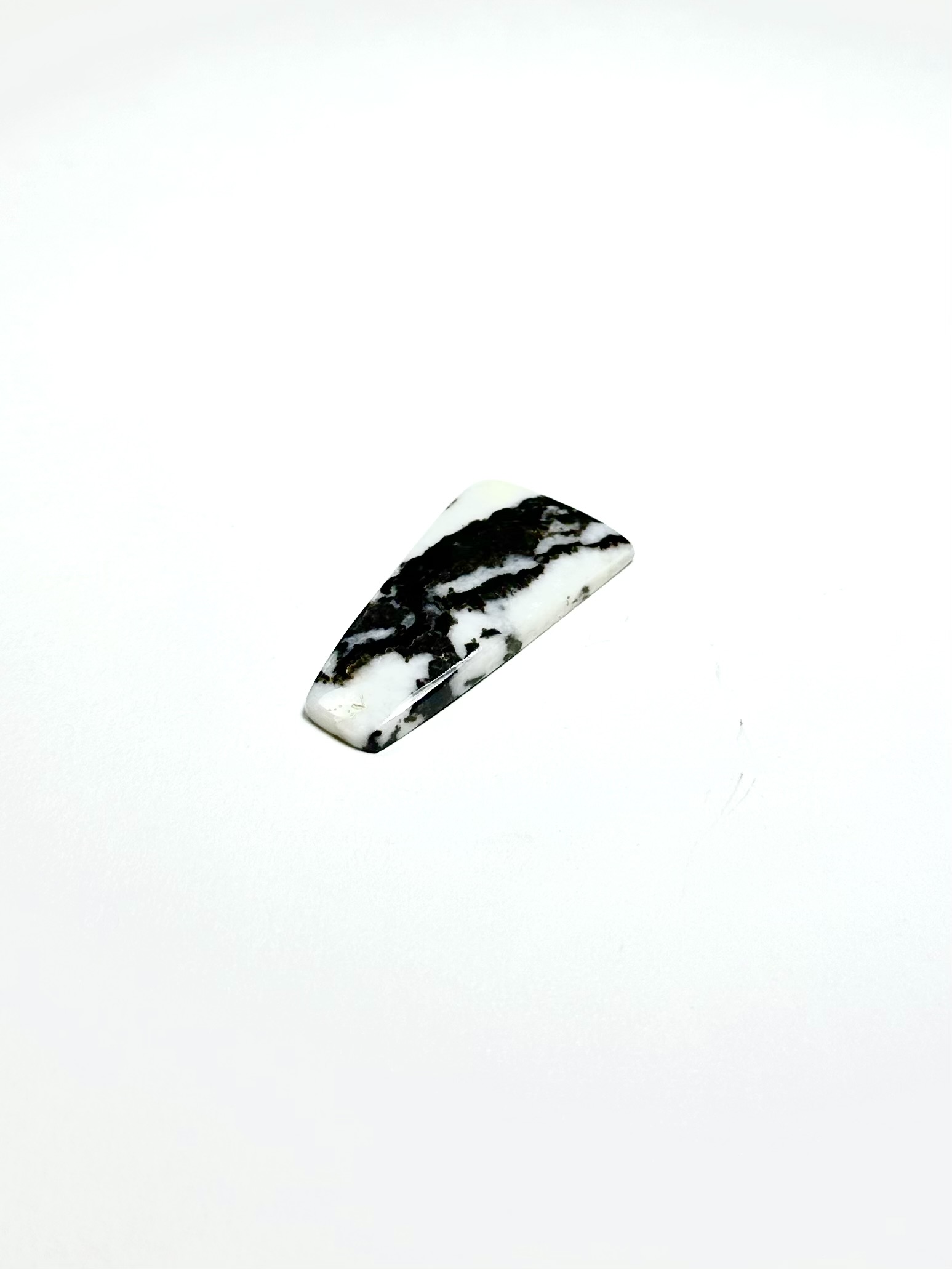 Zebra Jasper Taşından Kaboşon
