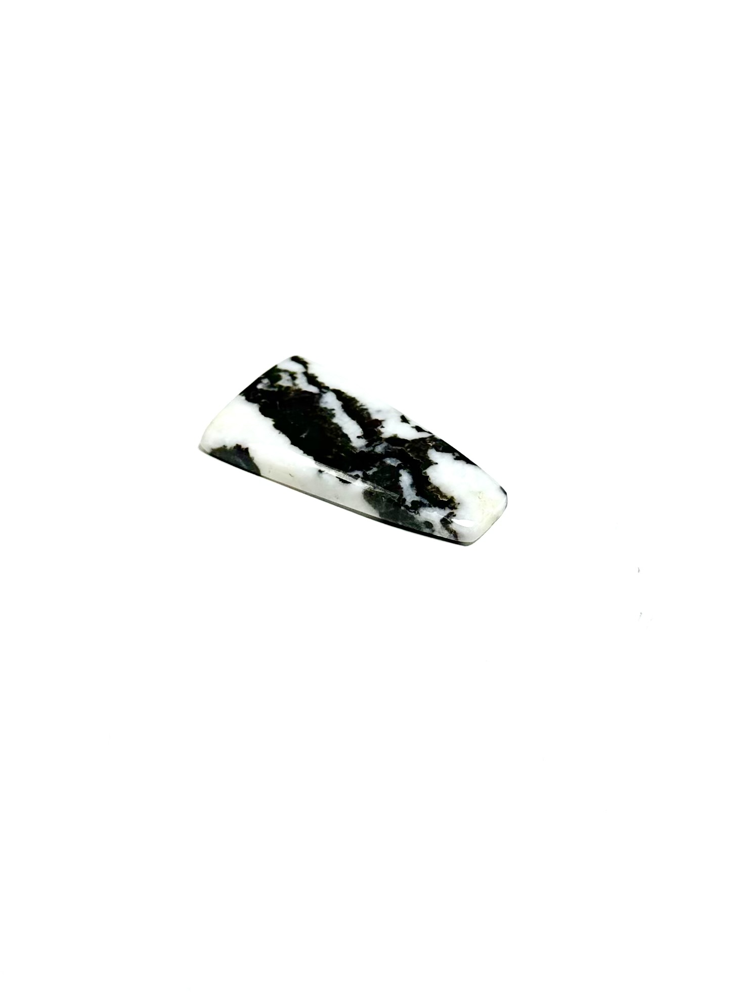 Zebra Jasper Taşından Kaboşon