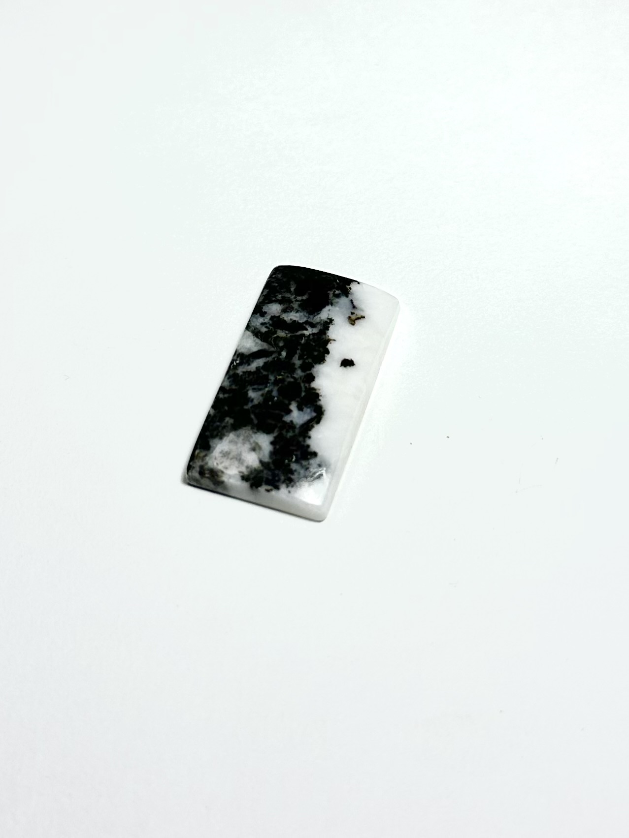 Zebra Jasper Taşından Kaboşon