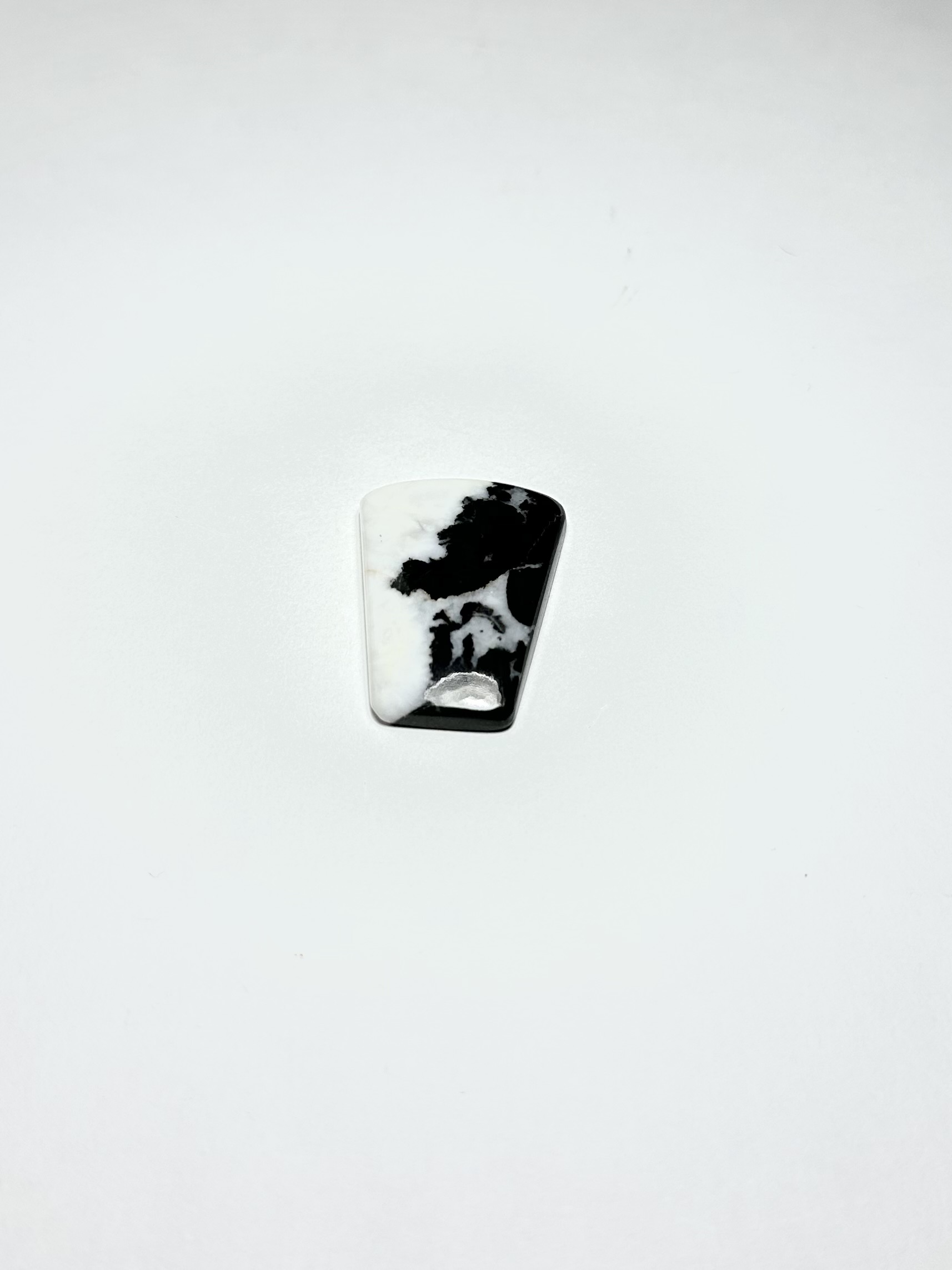 Zebra Jasper Taşından Kaboşon
