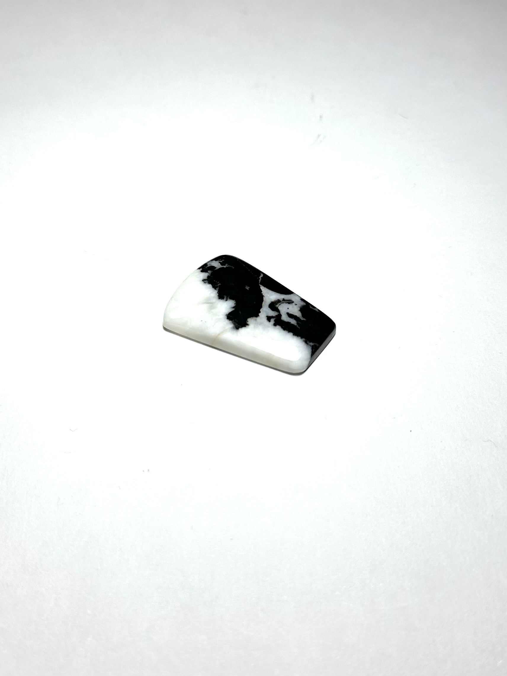 Zebra Jasper Taşından Kaboşon
