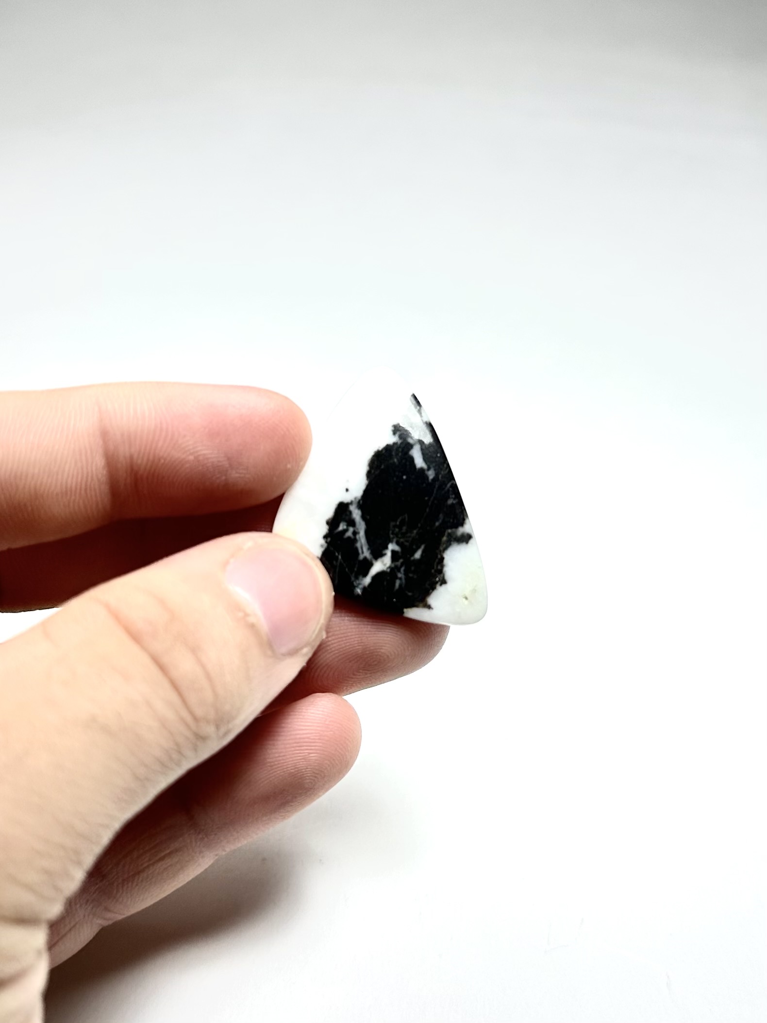 Zebra Jasper Taşından Kaboşon
