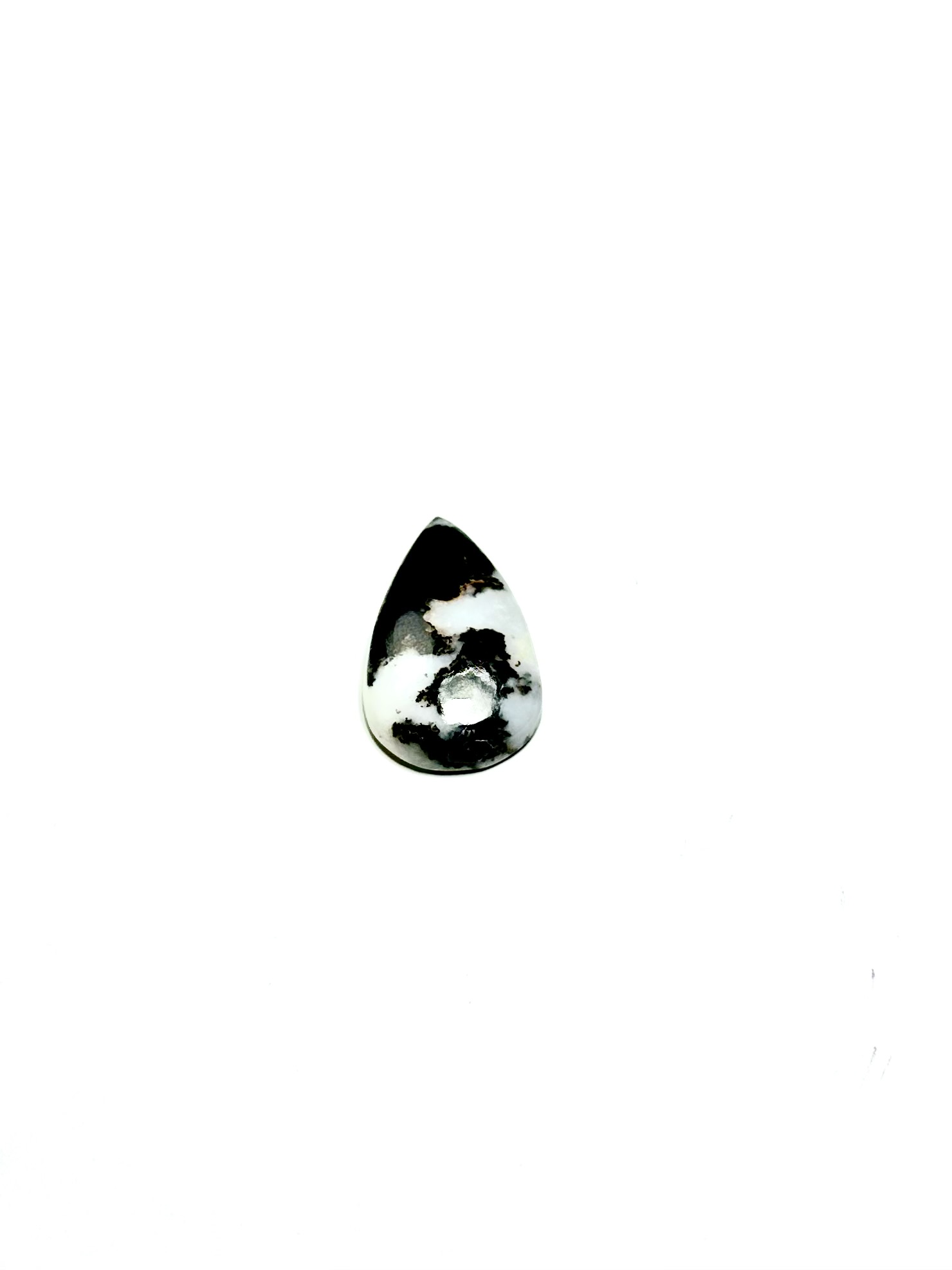 Zebra Jasper Taşından Kaboşon