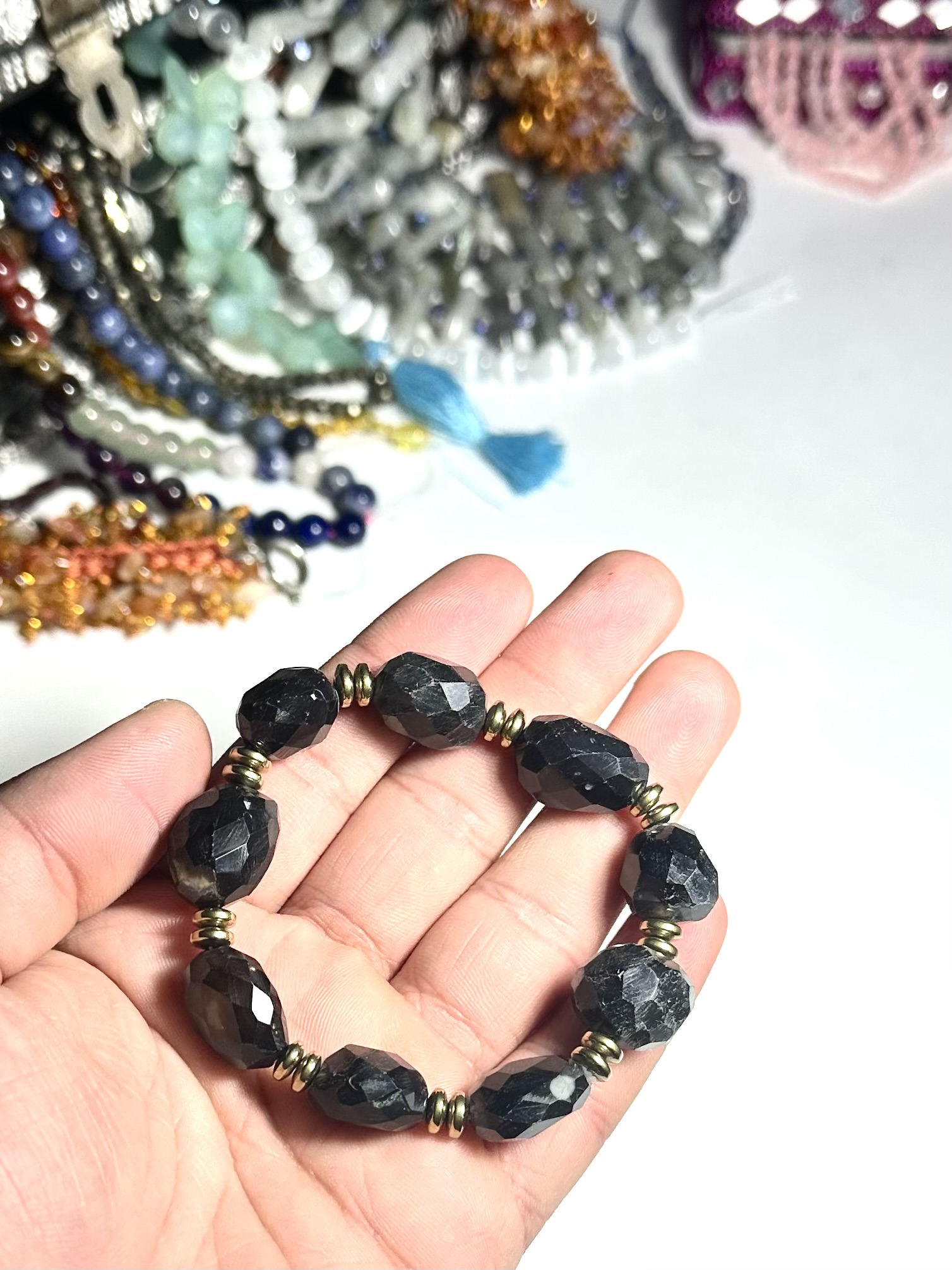 Oniks Taşlı Bileklik