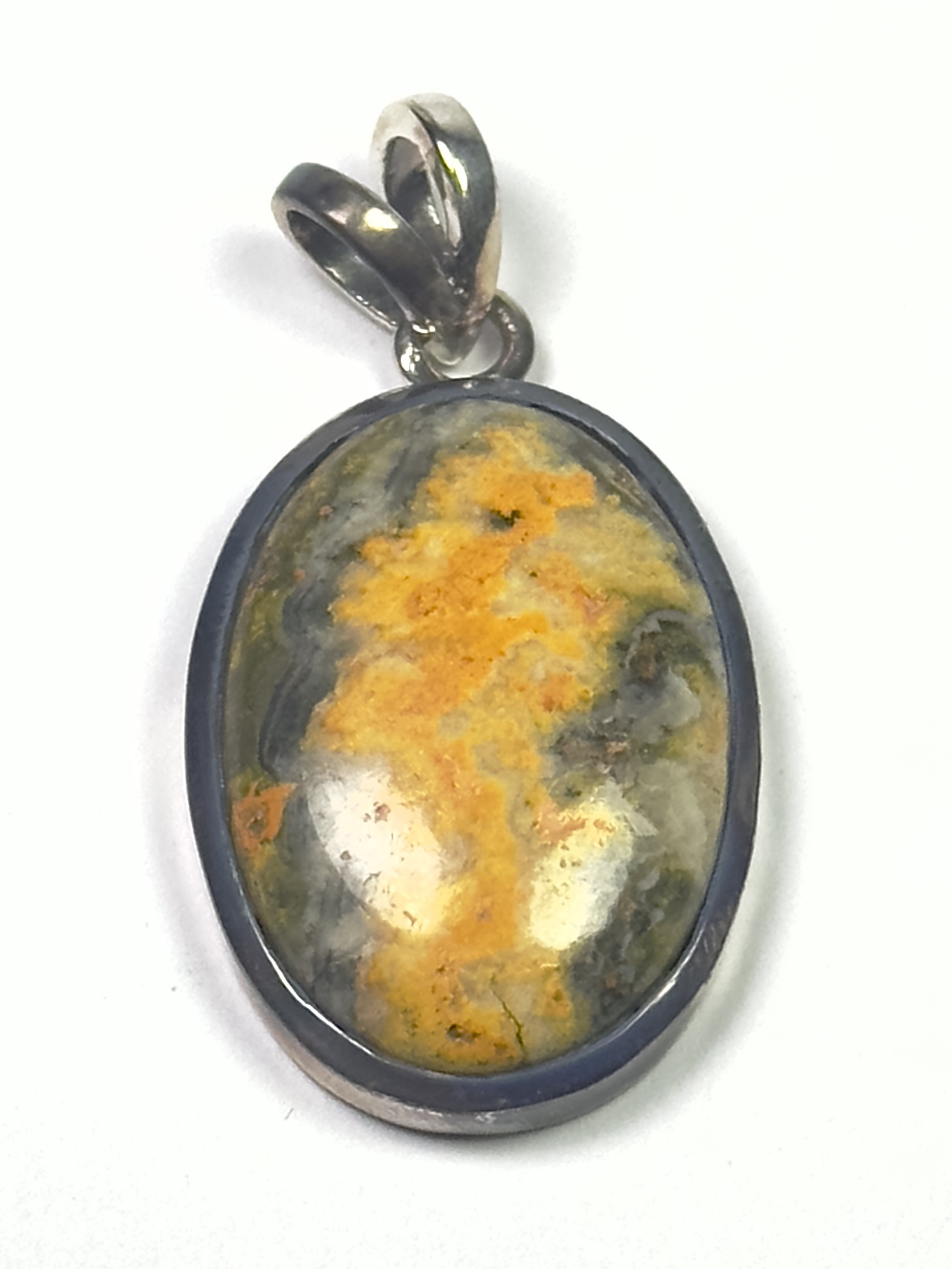 BUMBLE BEE JASPER TAŞLI KOLYE UCU