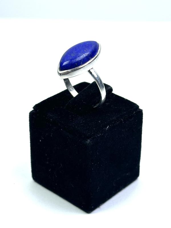 Lapis Taşlı Gümüş Yüzük