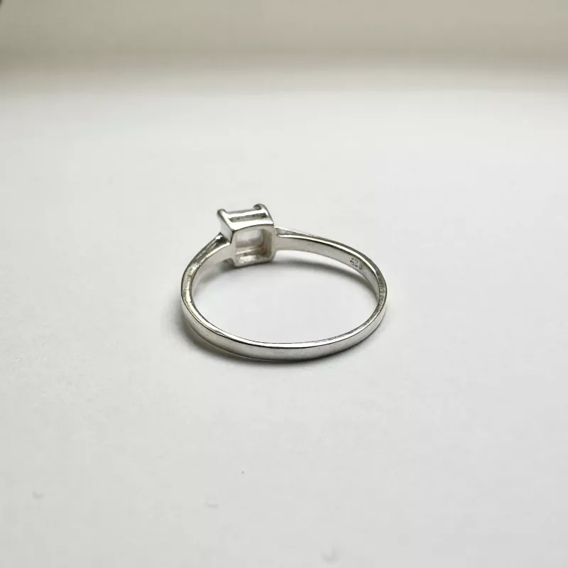 Gül Kuvars (Rose Quartz) Gümüş Yüzük