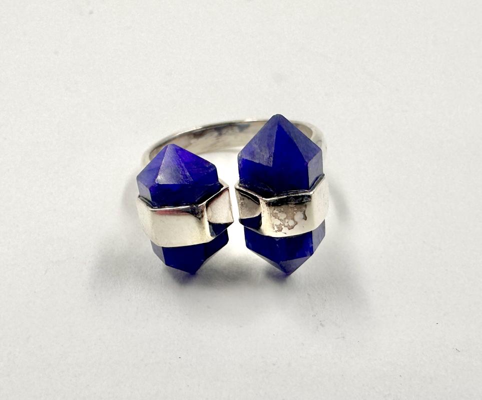 2 Lapis Taşlı Gümüş Yüzük