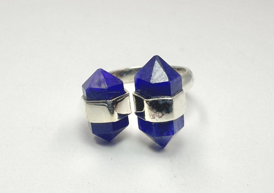 2 Lapis Taşlı Gümüş Yüzük