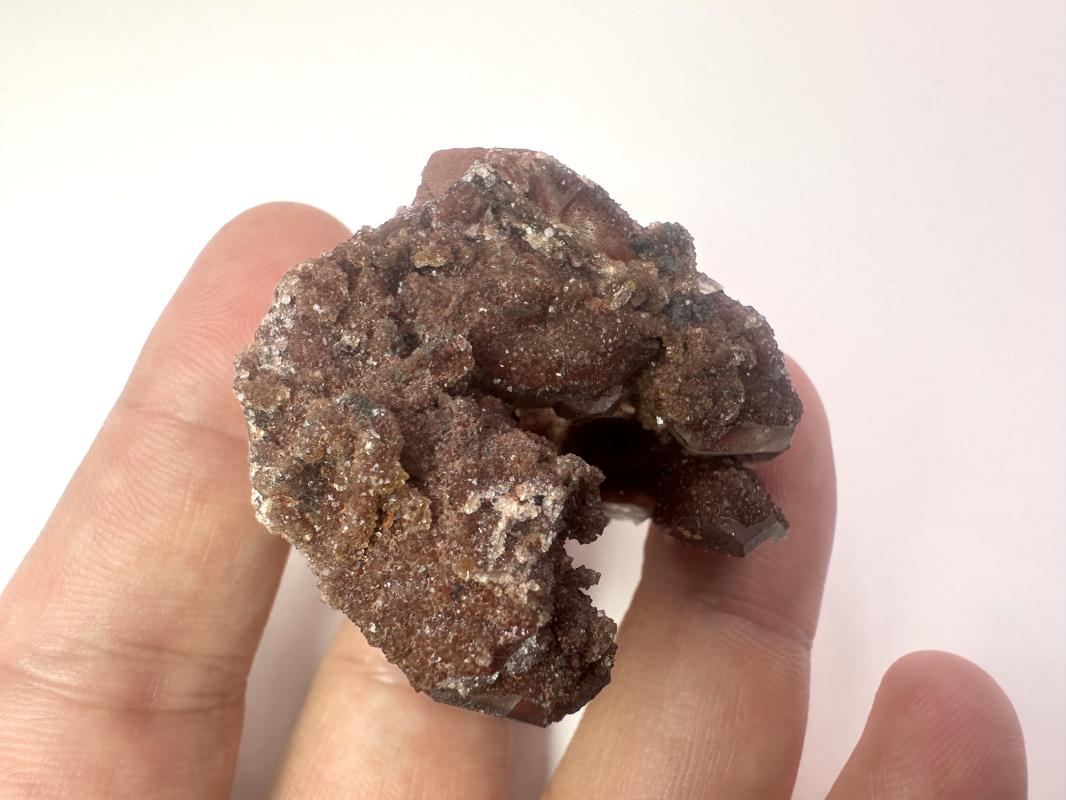 Kızıl kuvars doğal kütle